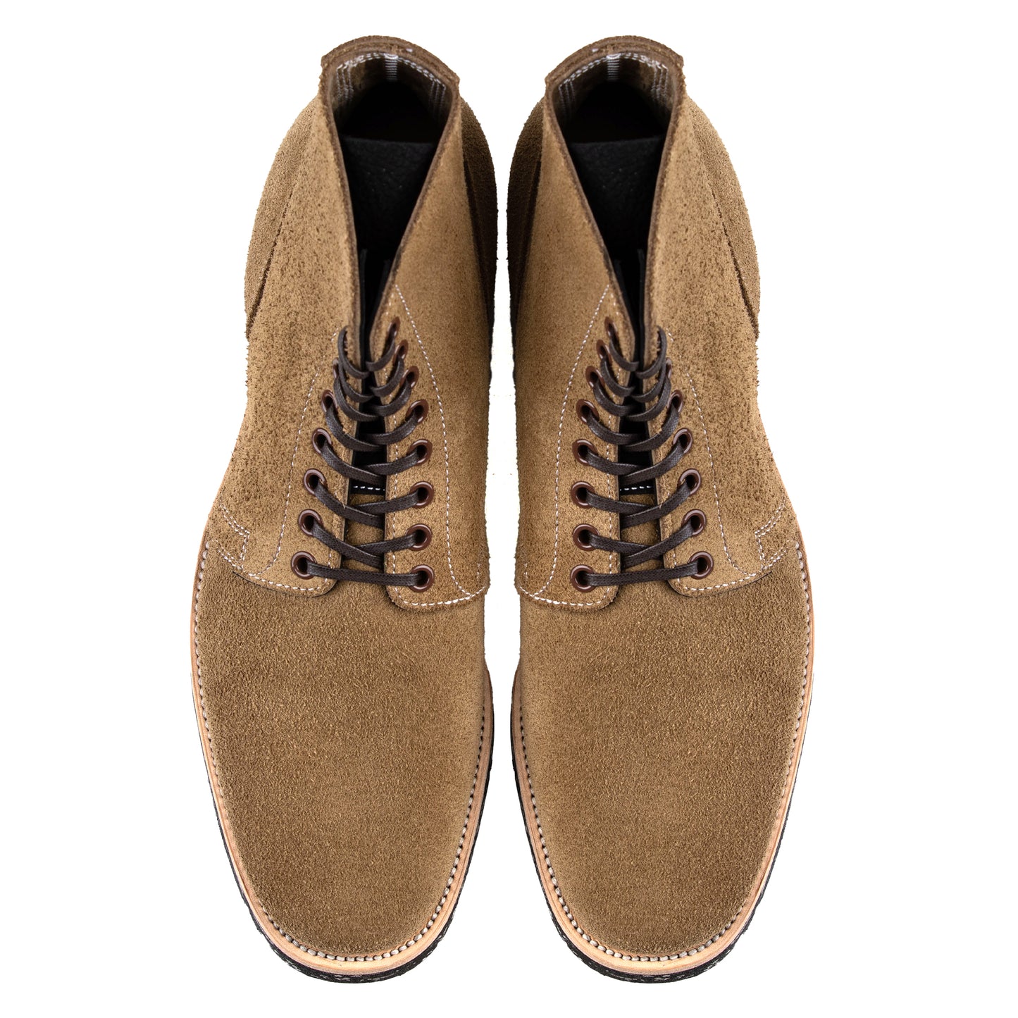 M1942 Boondoker Boot - luosjiet®boots -  Olive Oiled Nubuck Reverse(German)