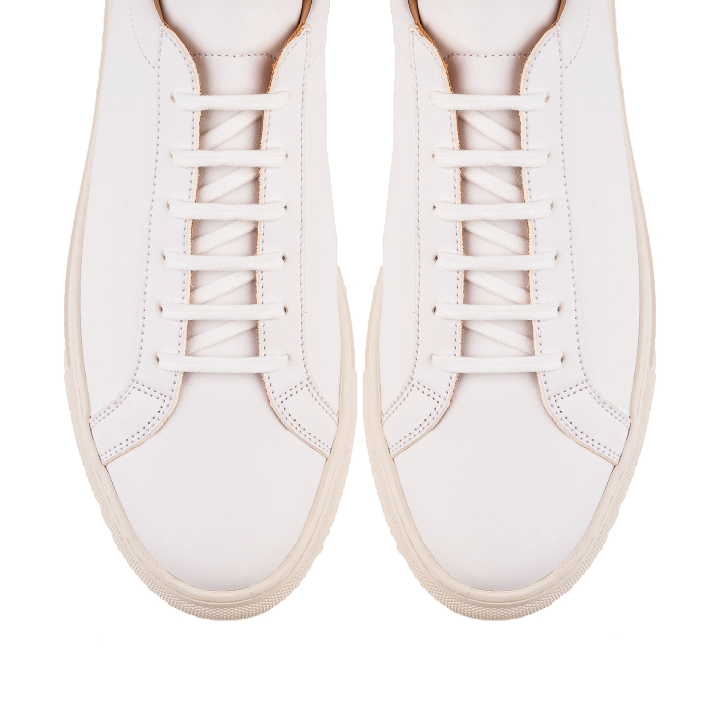 6 Eyelets White Sneaker - luosjiet®Sneakers - White ECO Leather