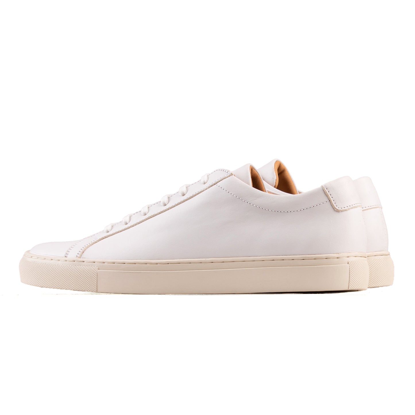 6 Eyelets White Sneaker - luosjiet®Sneakers - White ECO Leather