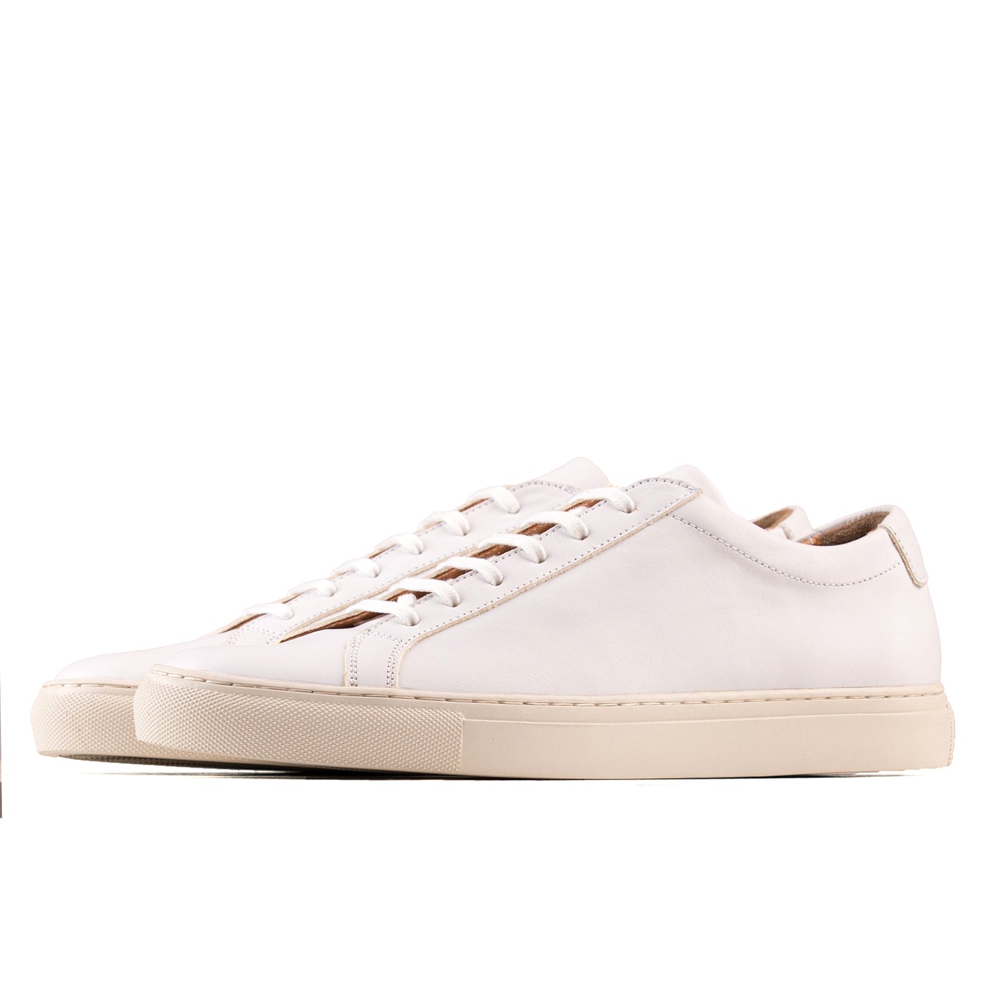 6 Eyelets White Sneaker - luosjiet®Sneakers - White ECO Leather