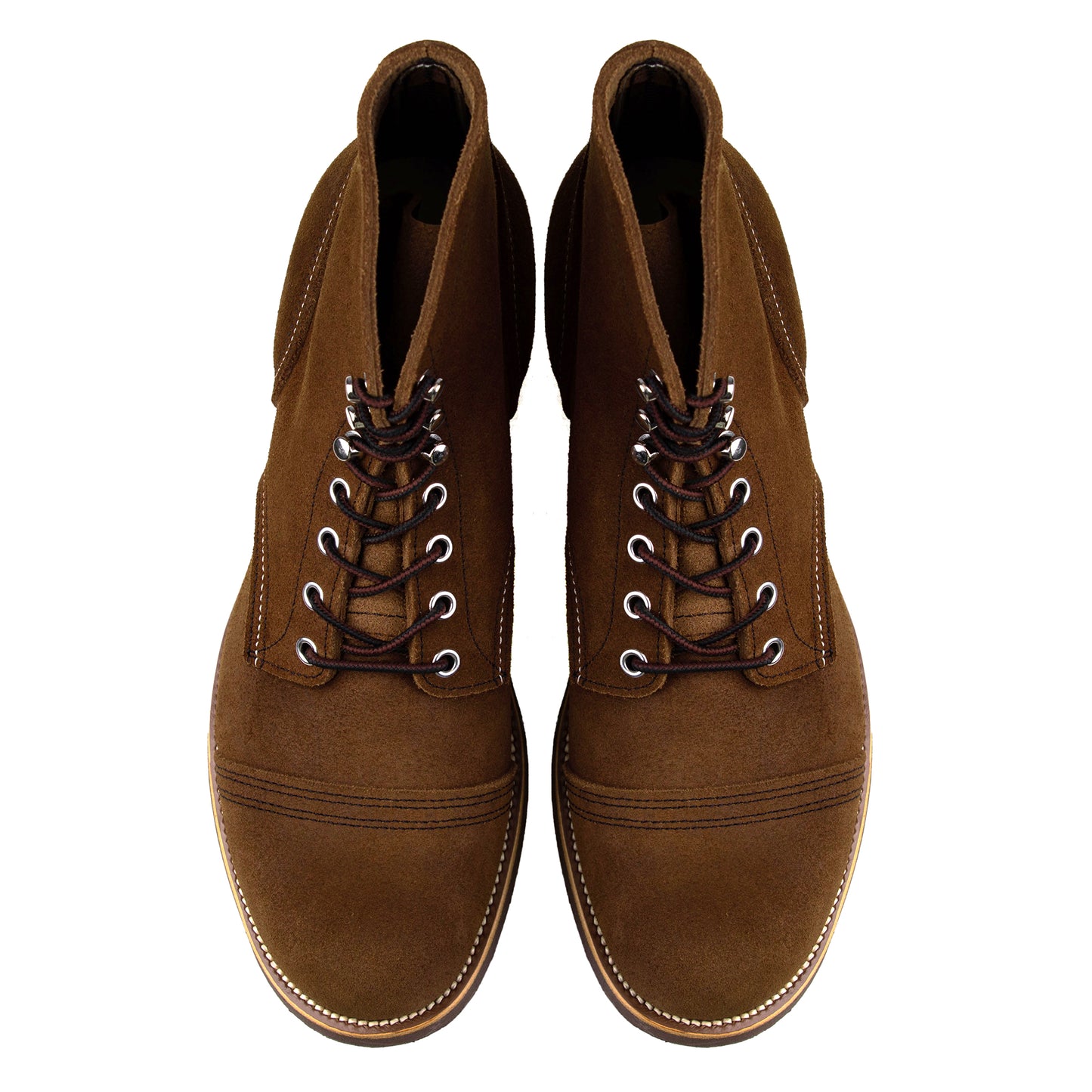 Classic Paratroop Boots - luosjiet®boots - Dark Brown Oiled Cowhide Reverse