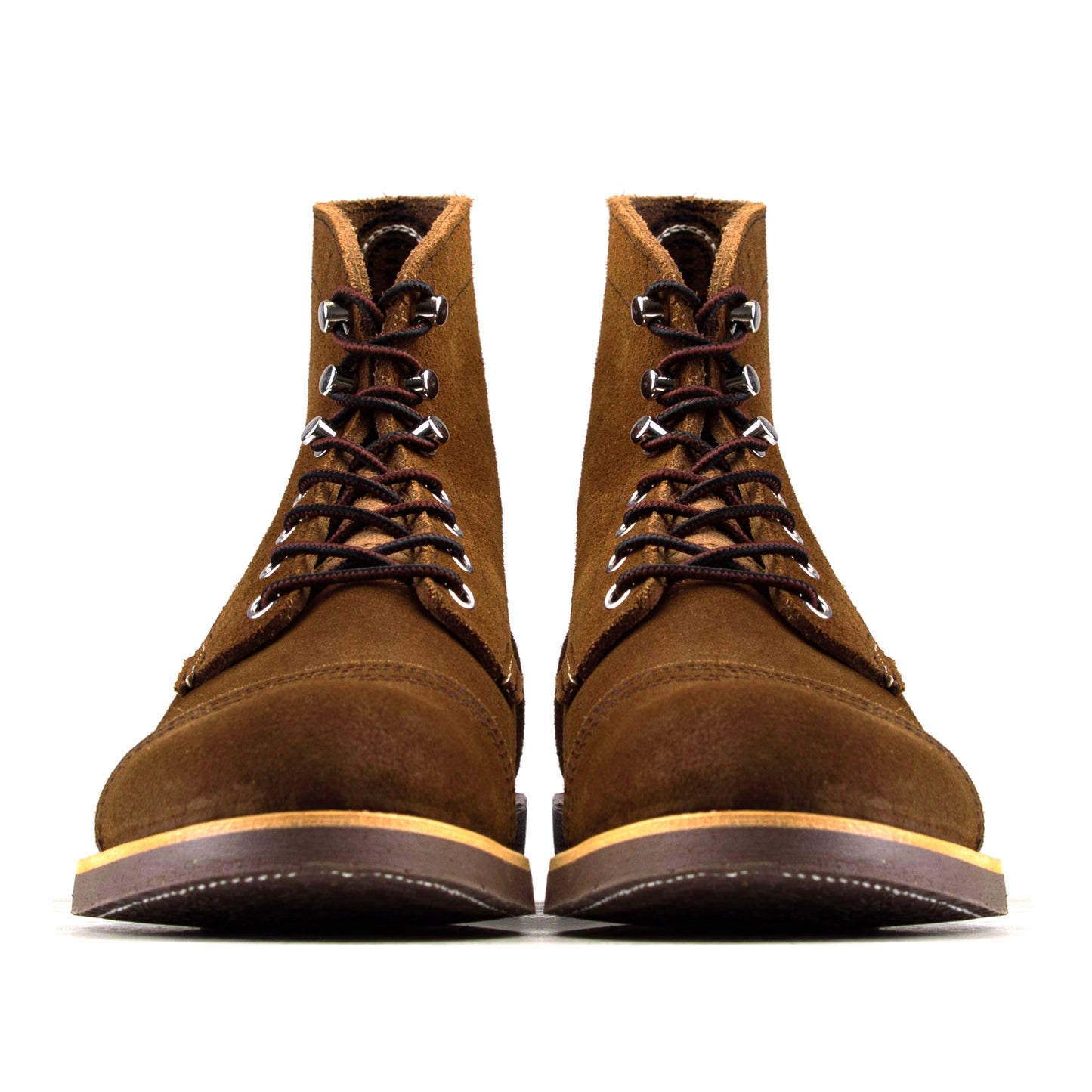 Classic Paratroop Boots - luosjiet®boots - Dark Brown Oiled Cowhide Reverse