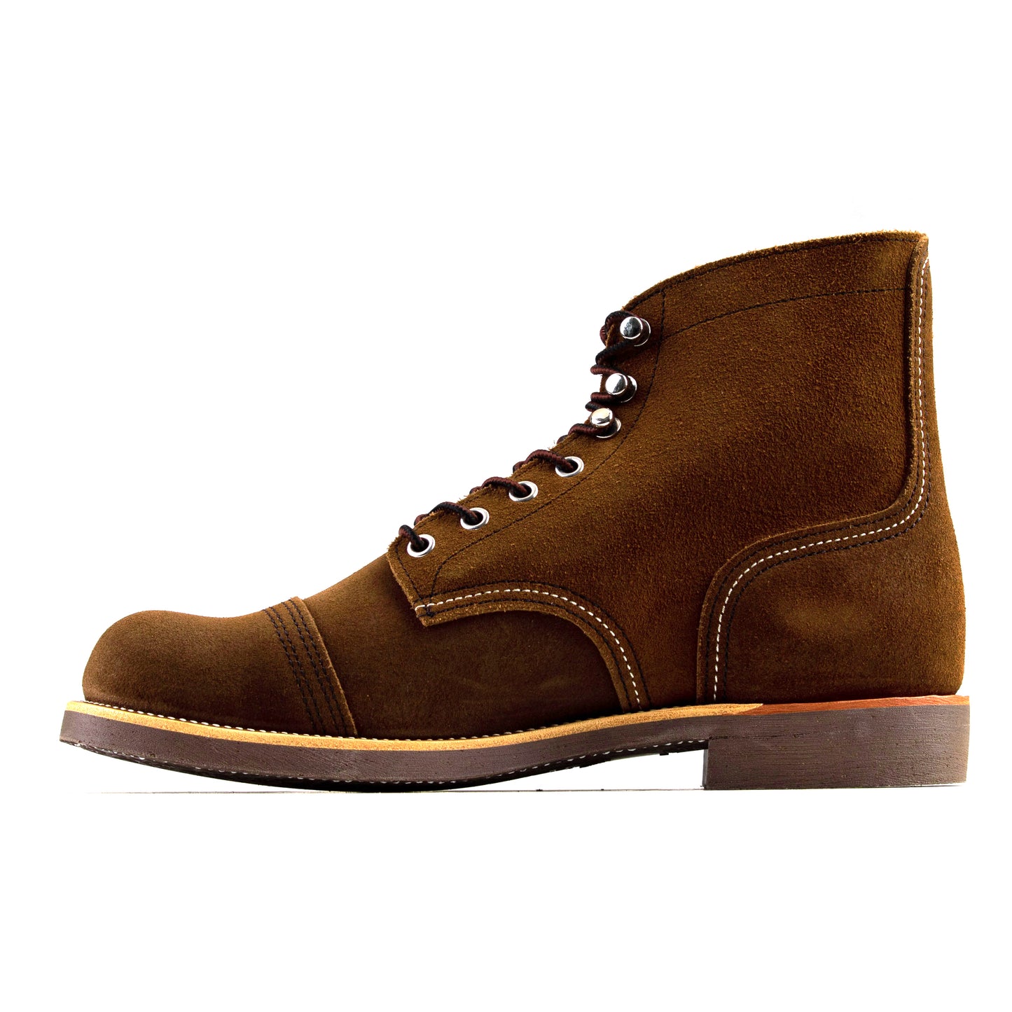Classic Paratroop Boots - luosjiet®boots - Dark Brown Oiled Cowhide Reverse