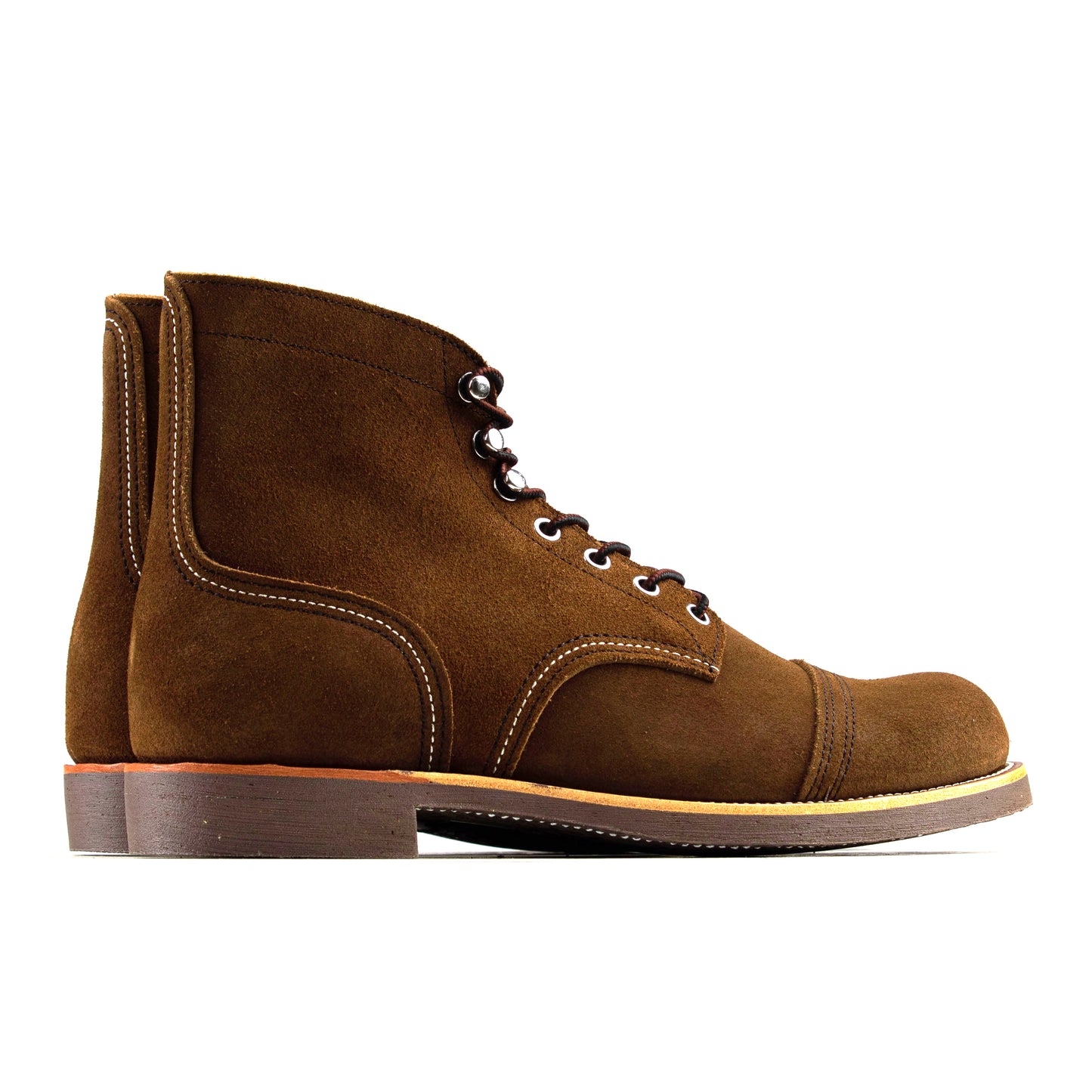 Classic Paratroop Boots - luosjiet®boots - Dark Brown Oiled Cowhide Reverse
