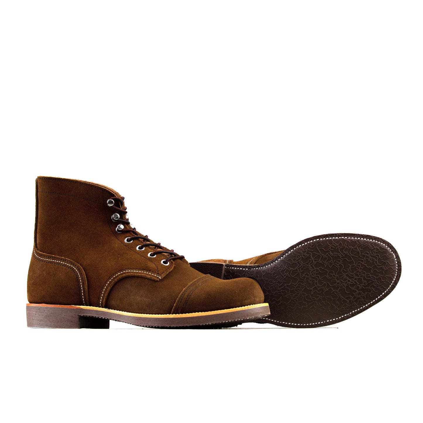 Classic Paratroop Boots - luosjiet®boots - Dark Brown Oiled Cowhide Reverse