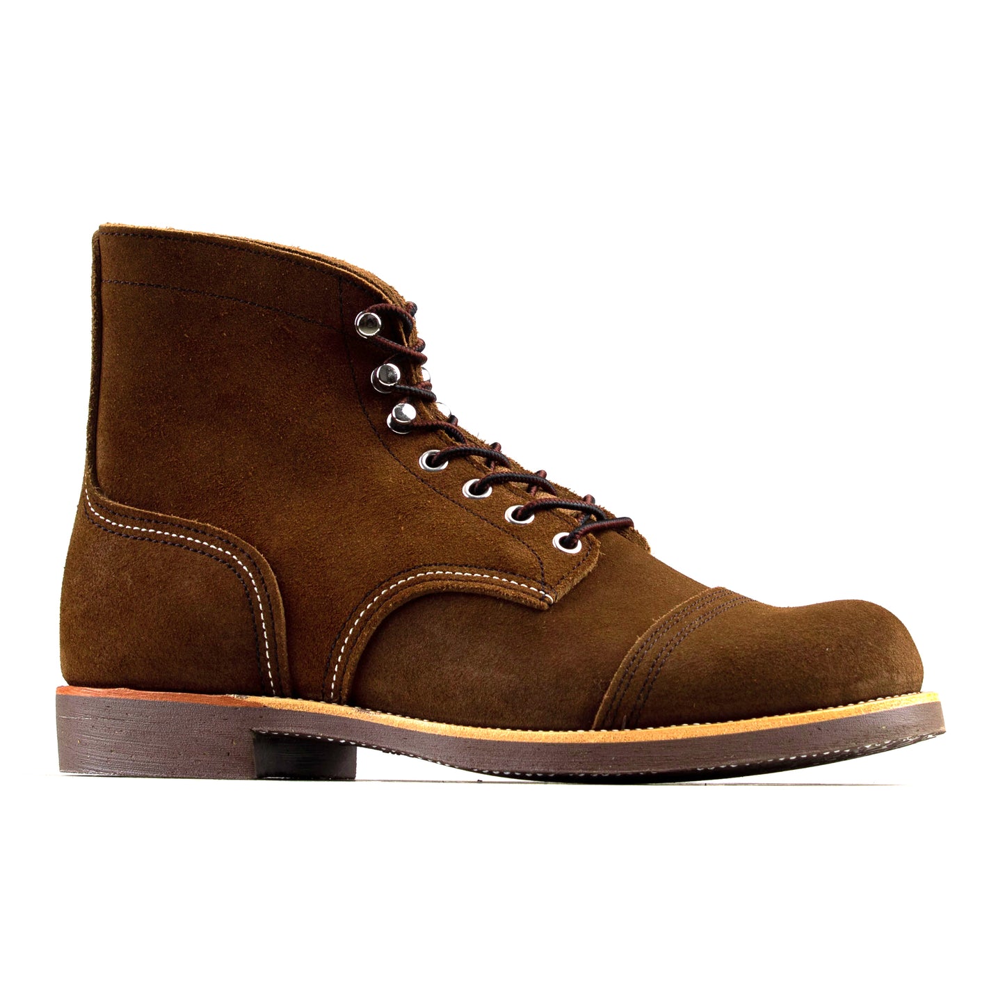 Classic Paratroop Boots - luosjiet®boots - Dark Brown Oiled Cowhide Reverse