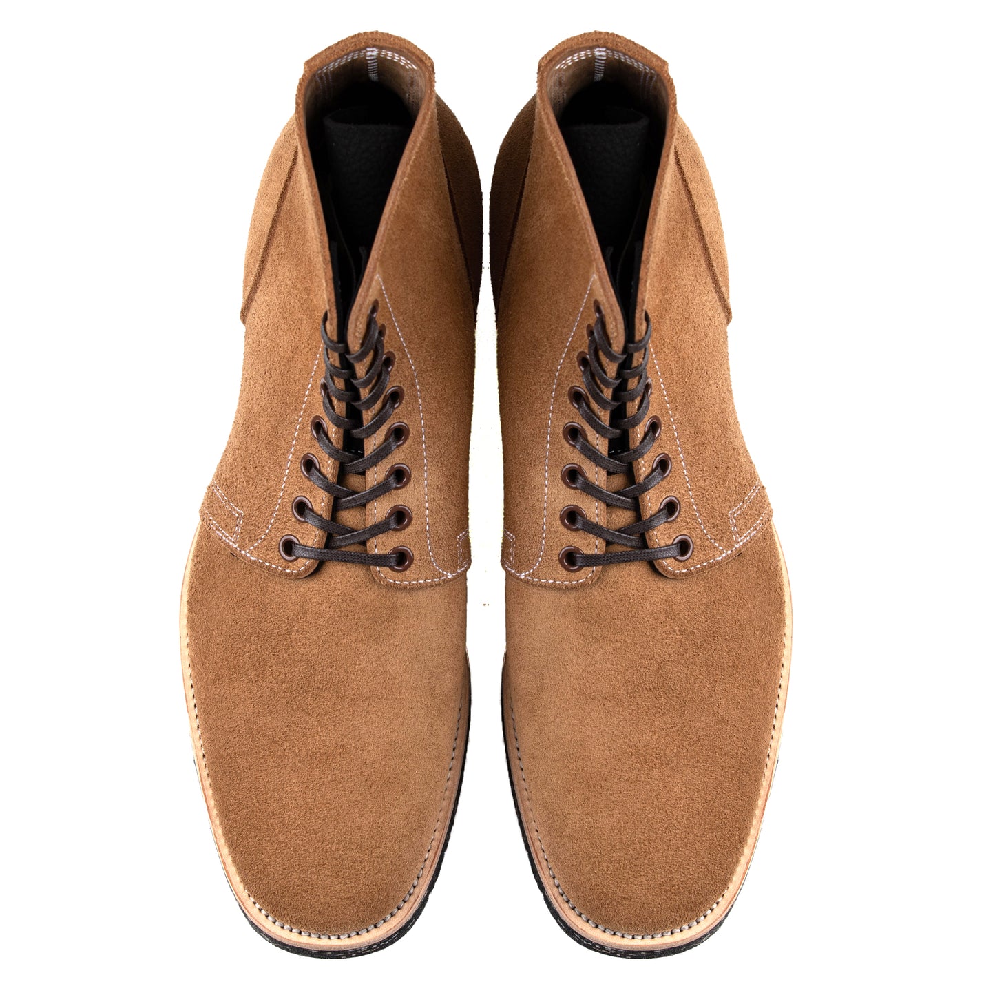 M1942 Boondoker Boot - luosjiet®boots MTO -  Tan Oiled Nubuck Reverse(German)