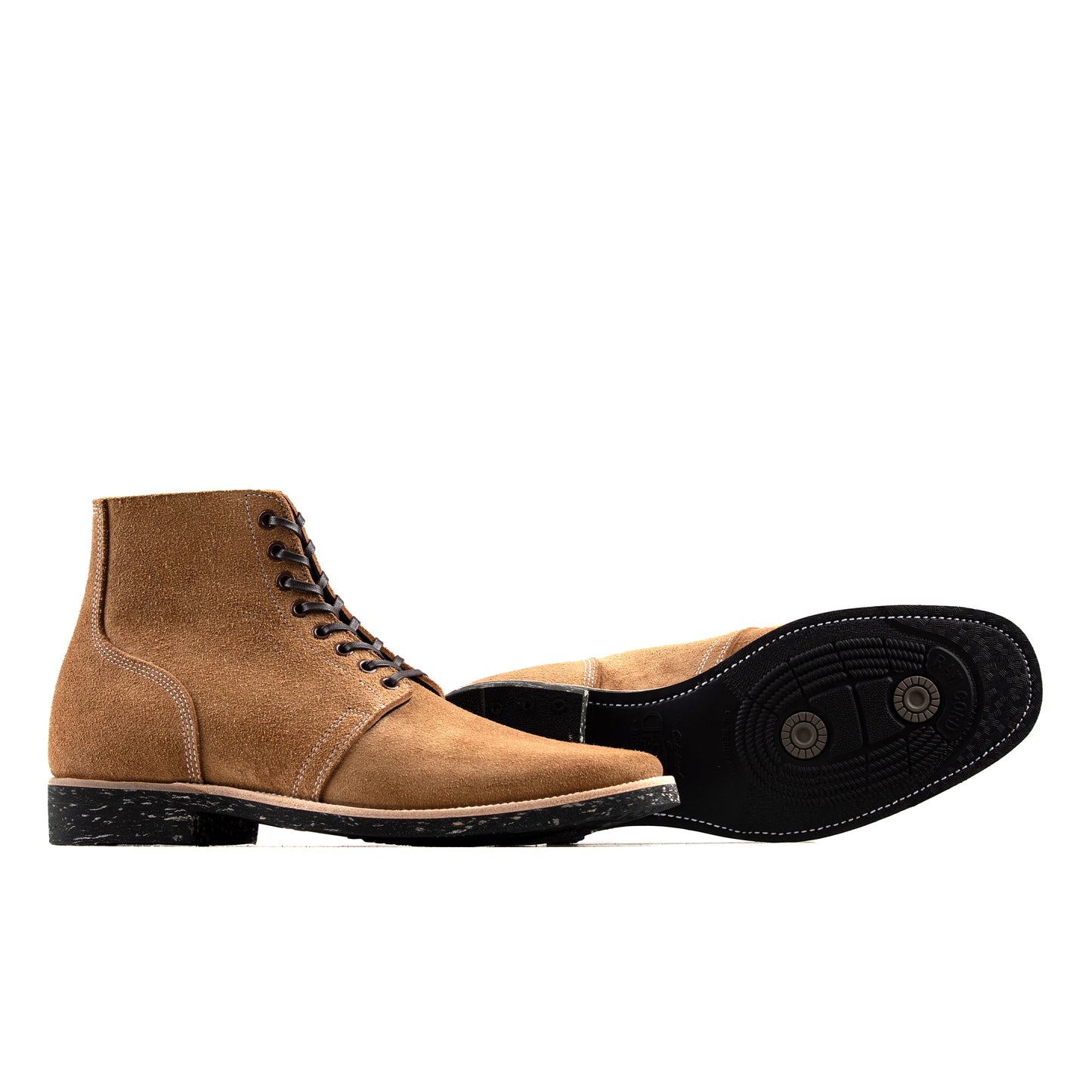 M1942 Boondoker Boot - luosjiet®boots MTO -  Tan Oiled Nubuck Reverse(German)