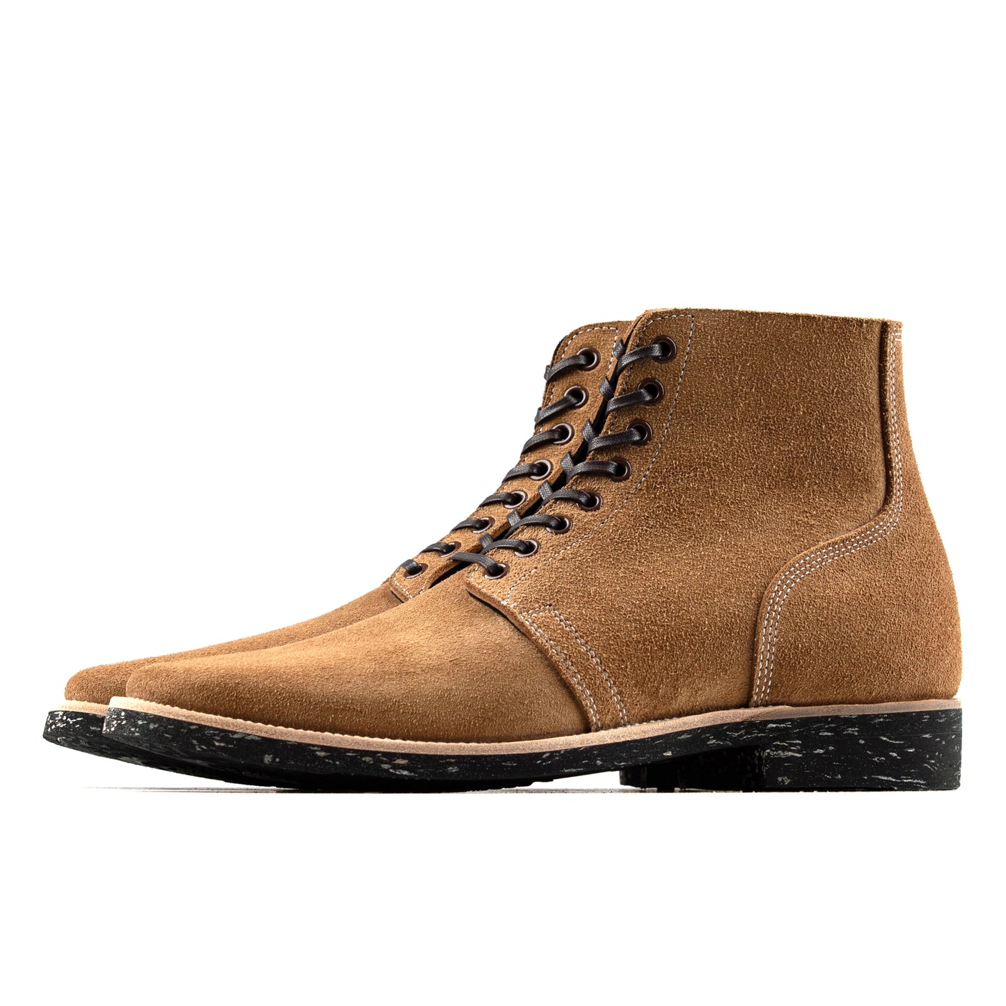 M1942 Boondoker Boot - luosjiet®boots MTO -  Tan Oiled Nubuck Reverse(German)