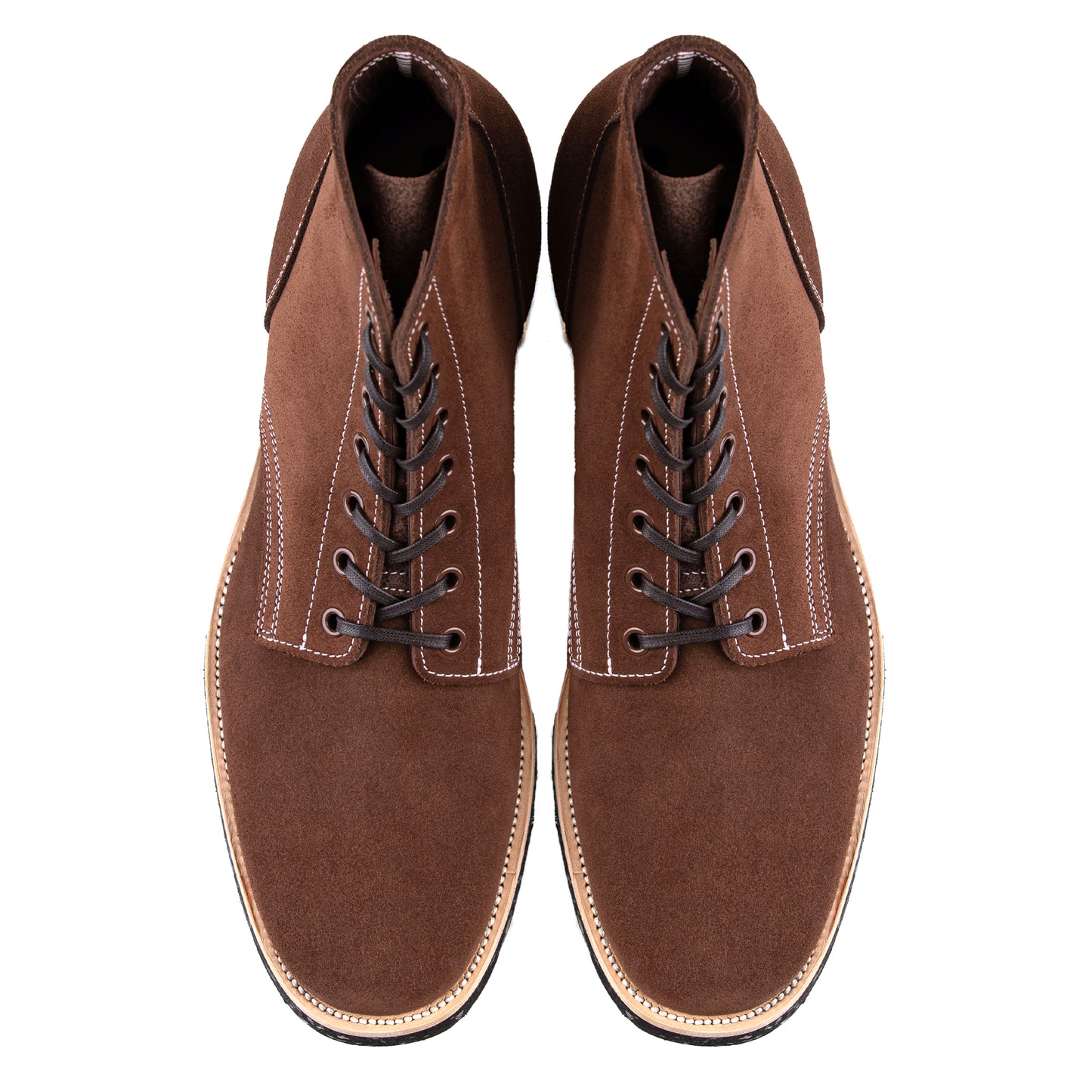M1944 Boondoker Boot - luosjiet®boots -  Brown Oiled Nubuck Reverse(German)