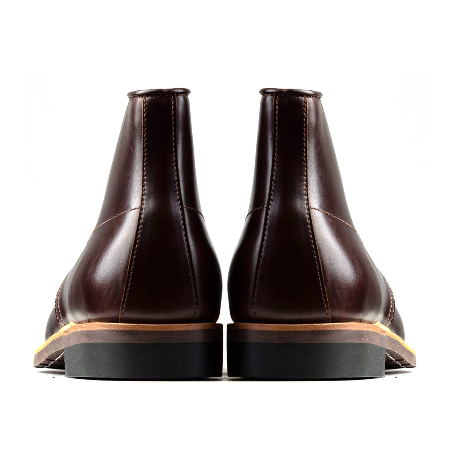 Indiana MocToe Boot -luosjiet®boots - Dark Brown TeaCore Smooth Cowhide