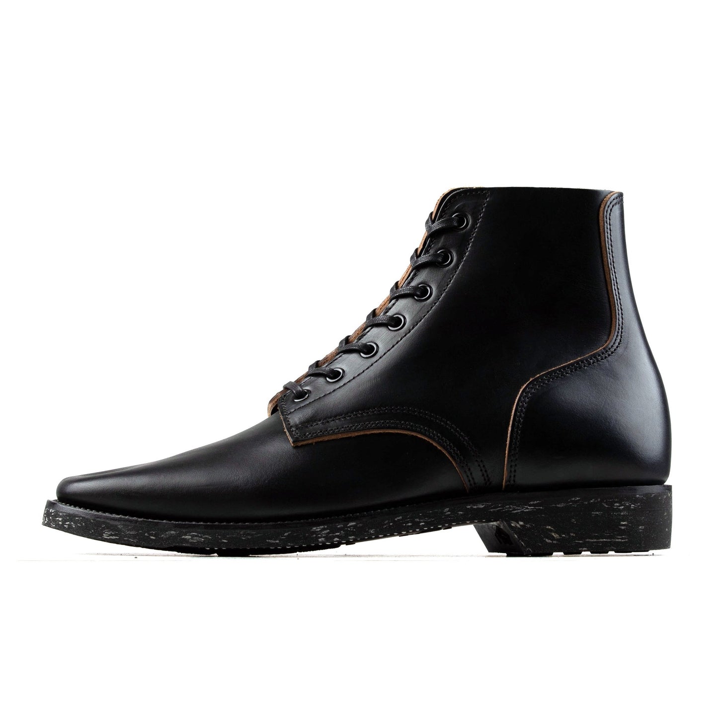 M1944 Boondoker Boot - luosjiet®boots MTO - Black TeaCore (Hand Dyed) Oiled Nubuck