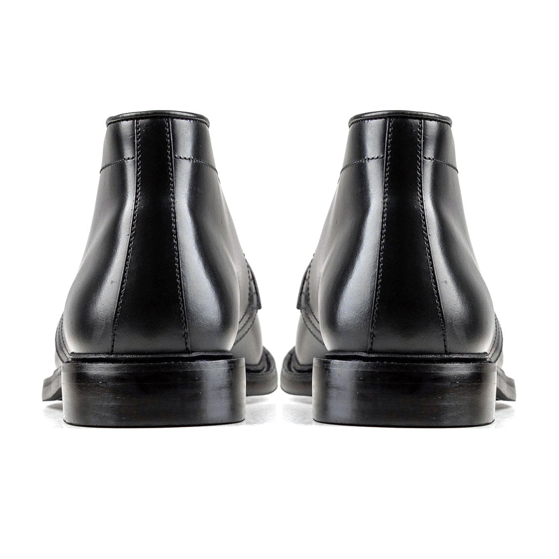 Classic Chukka Boot -luosjiet®boots - Black Smooth Cowhide