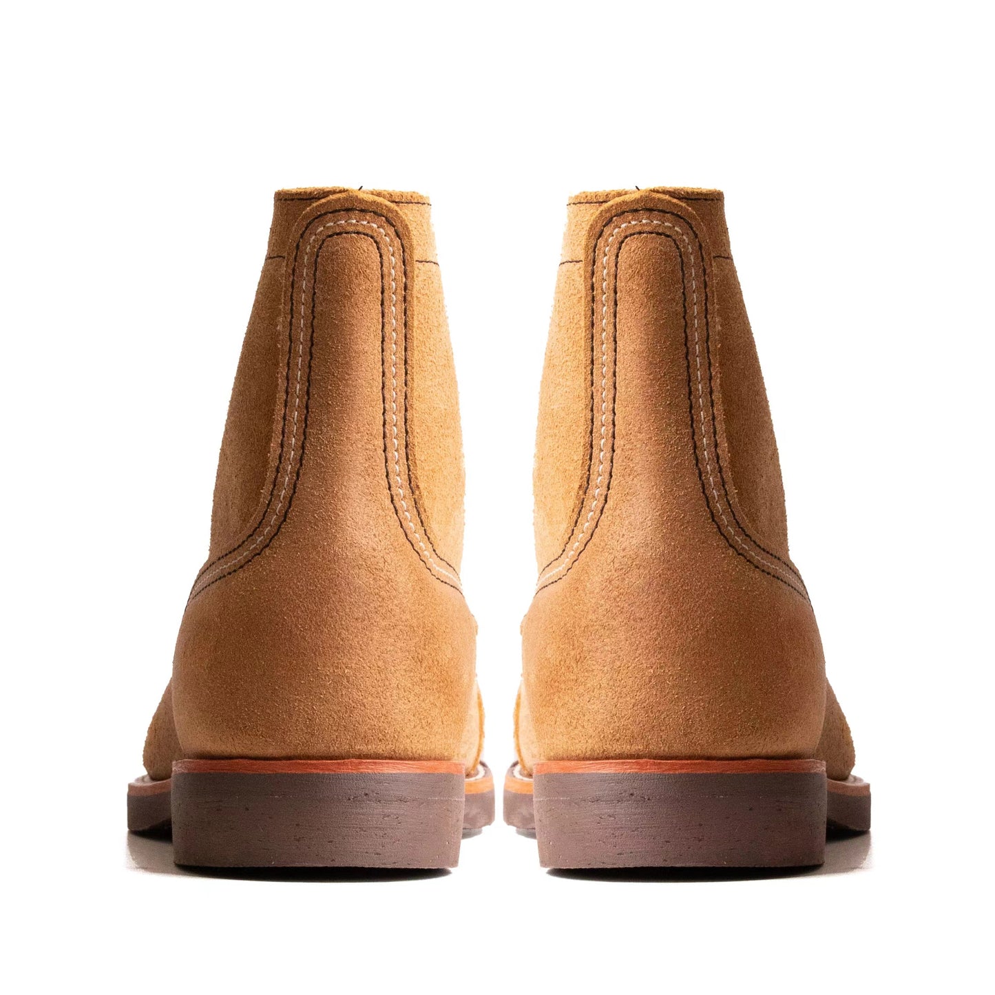 Classic Paratroop Boots - luosjiet®boots - Yellow Brown Grain Cowhide Reverse