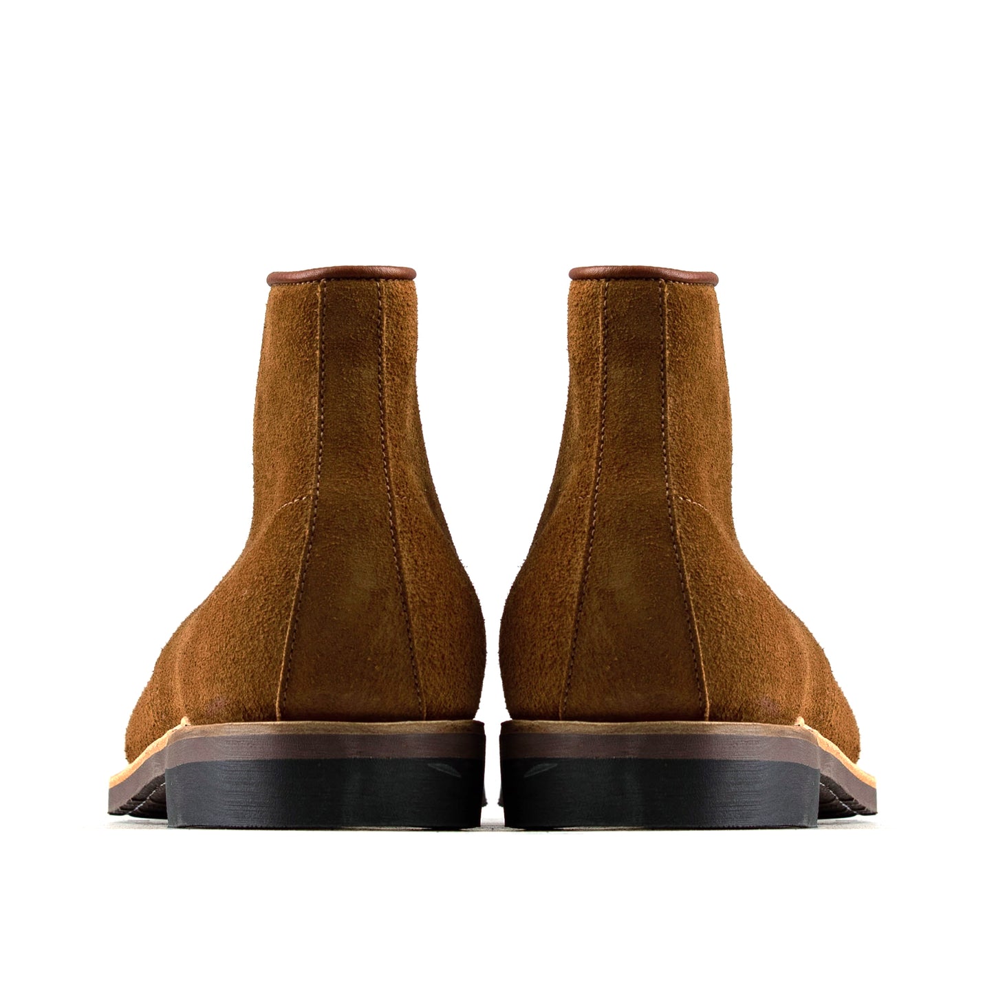 Indiana MocToe Boot - luosjiet®boots - Yellow Brown Oiled Cowhide Reverse