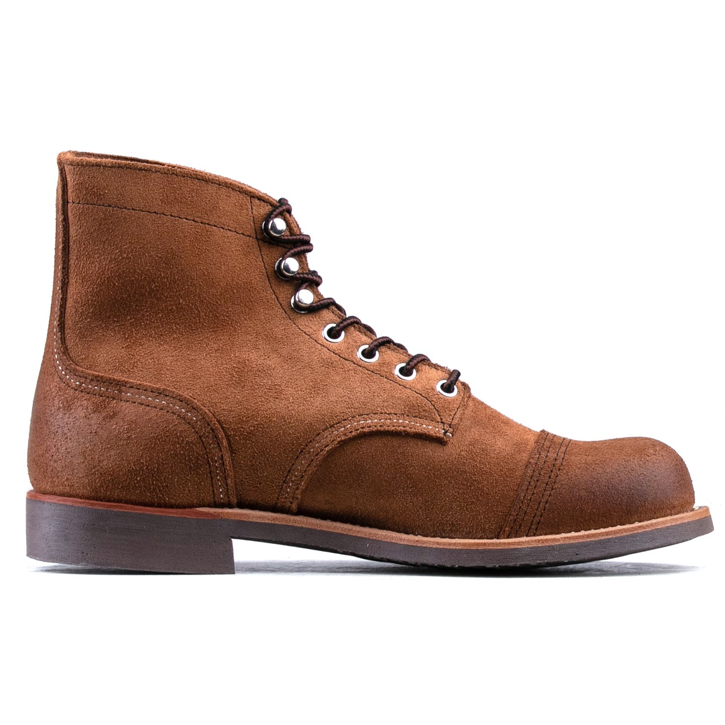 Classic Paratroop Boots Plus Version - luosjiet®boots - Brown Grain Oiled Cowhide Reverse