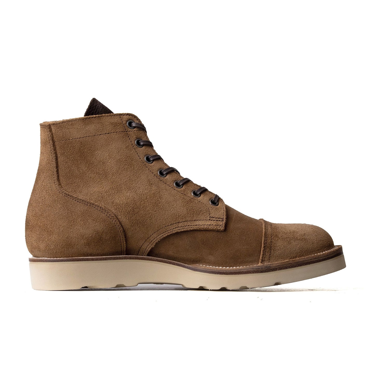 CapToe Service Boot - luosjiet®boots MTO - Tan Oiled Nubuck Reverse(German)