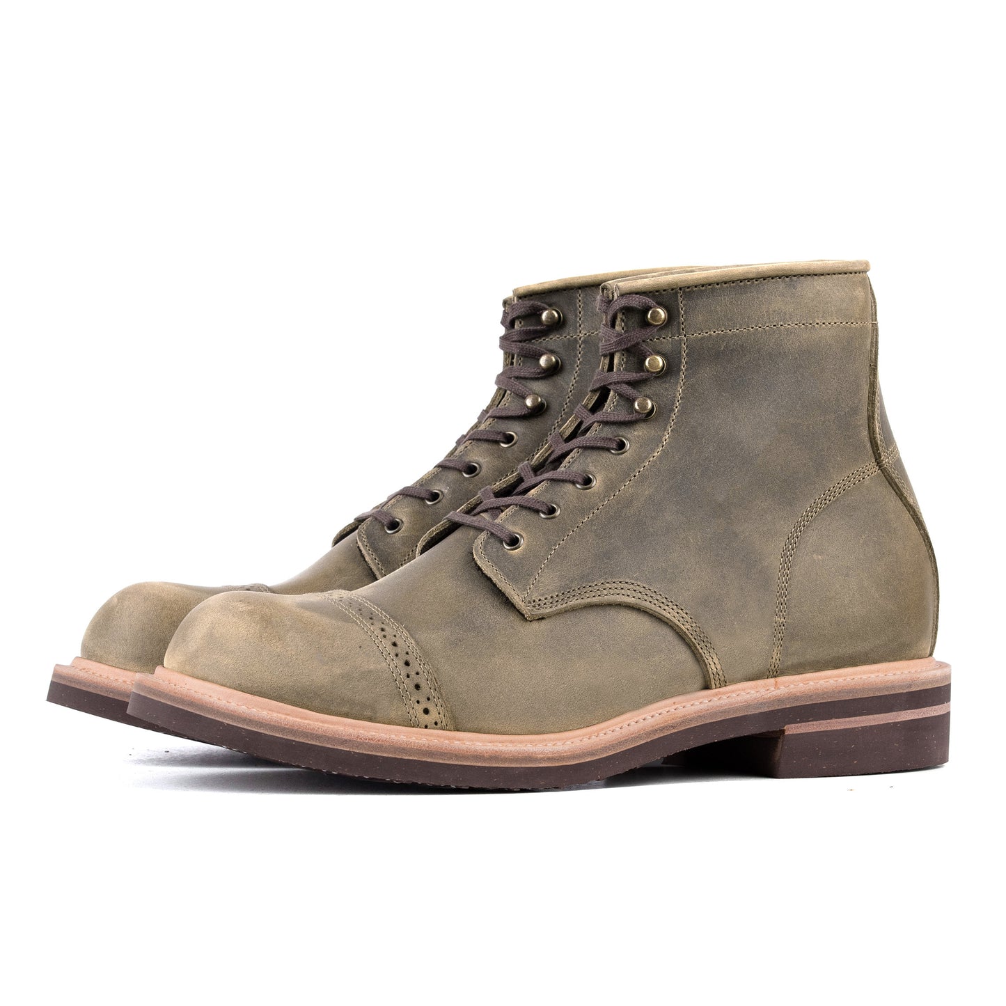 Fight Boot -luosjiet®boots - Olive oiled Nubuck(German)