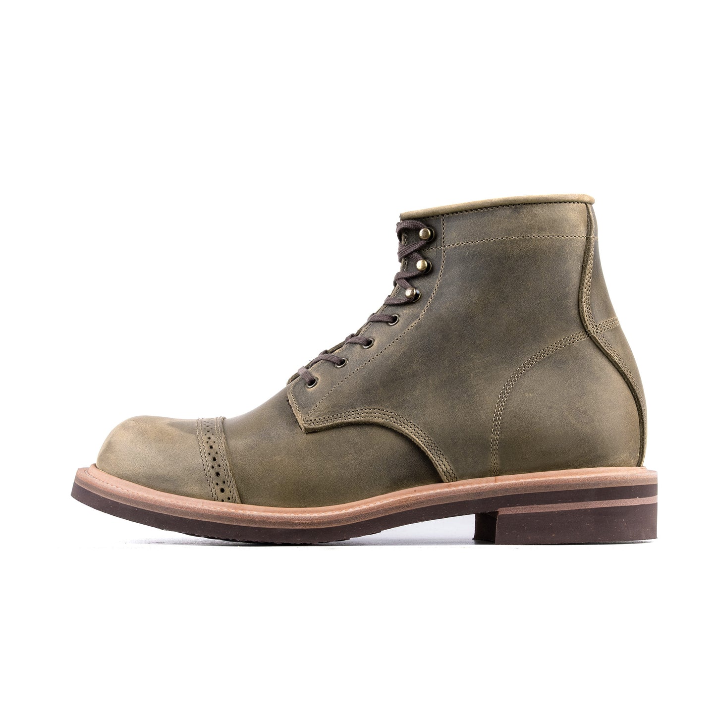 Fight Boot -luosjiet®boots - Olive oiled Nubuck(German)
