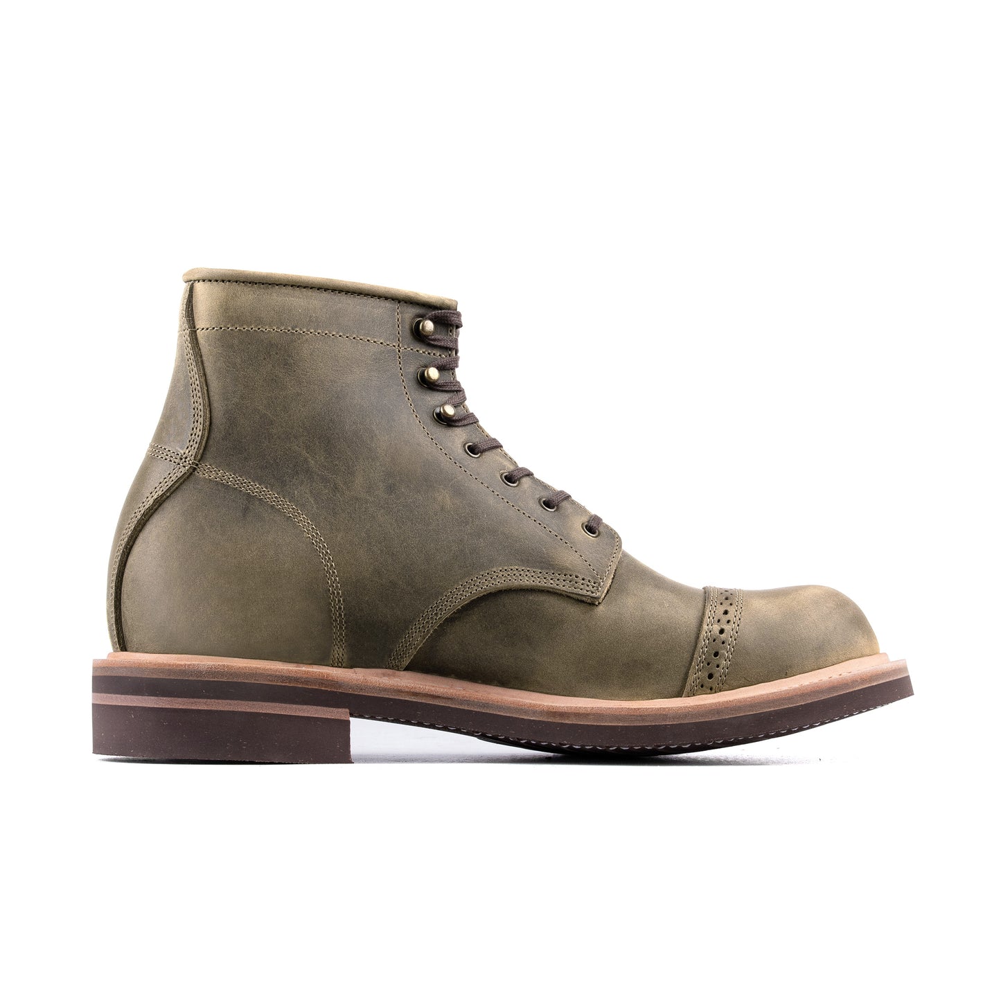 Fight Boot -luosjiet®boots - Olive oiled Nubuck(German)