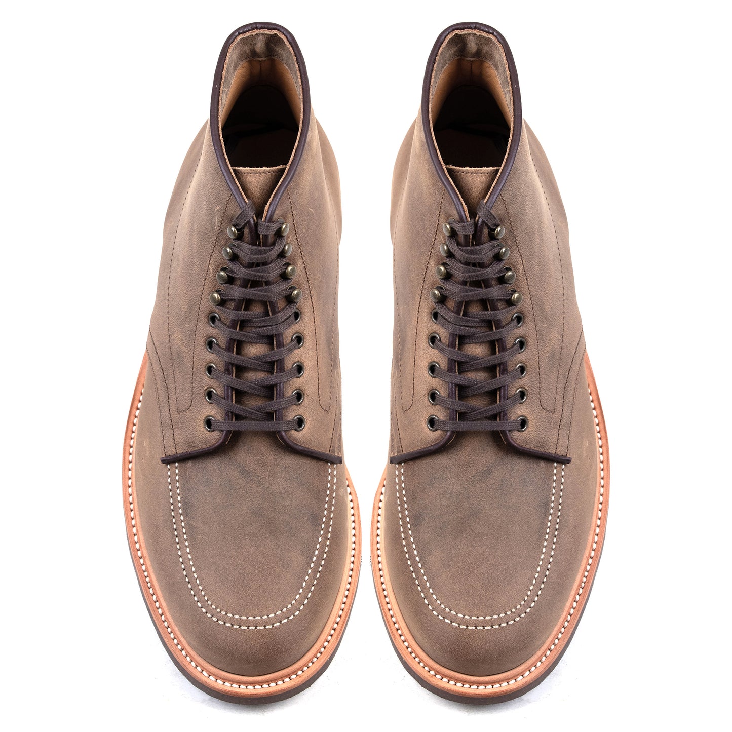 Indiana MocToe Boot -luosjiet®boots - Tan oiled Nubuck(German)