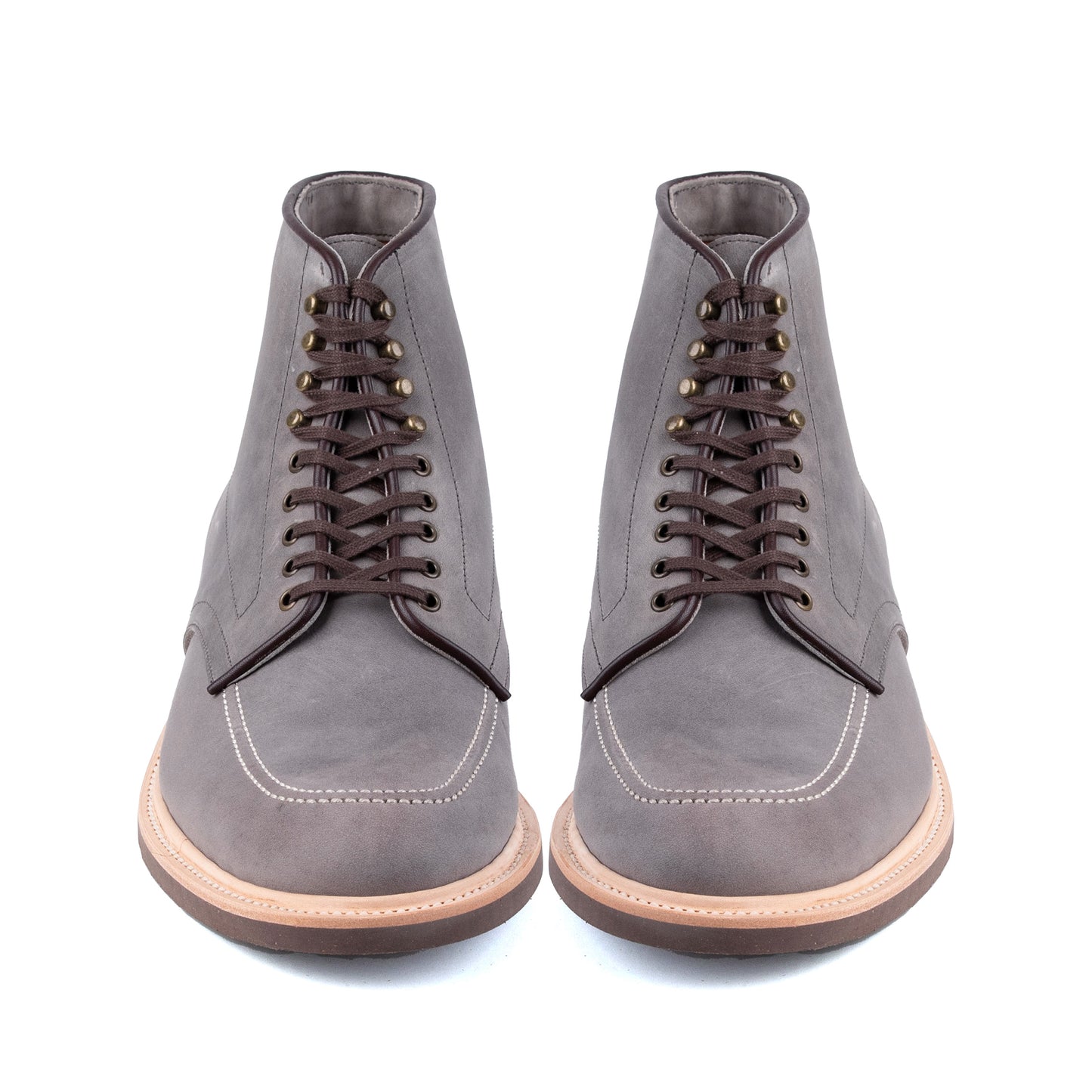 Indiana MocToe Boot -luosjiet®boots - Grey oiled Nubuck(German)