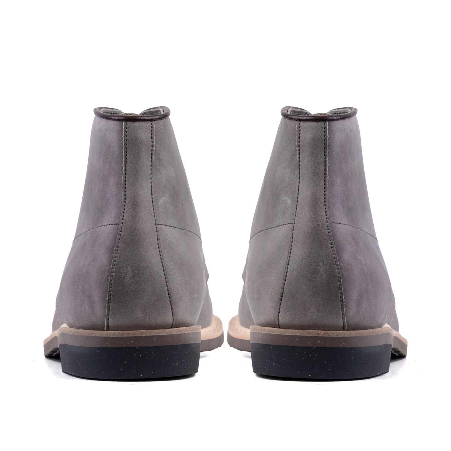Indiana MocToe Boot -luosjiet®boots - Grey oiled Nubuck(German)