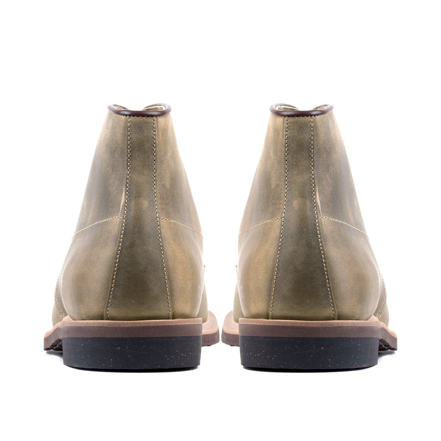 Indiana MocToe Boot -luosjiet®boots - Olive oiled Nubuck(German)