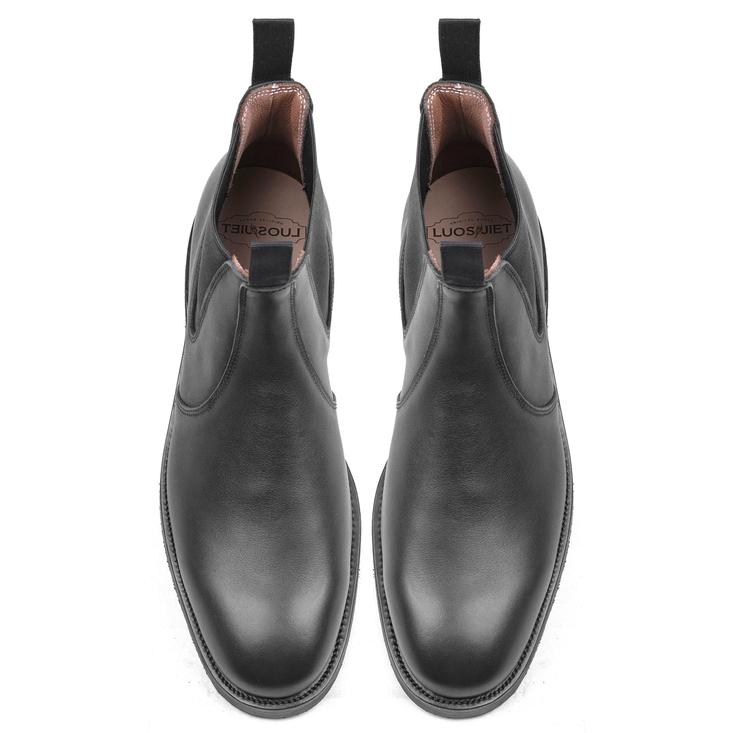 Classic Chelsea Boot - luosjiet®boots - Black Grain Cowhide