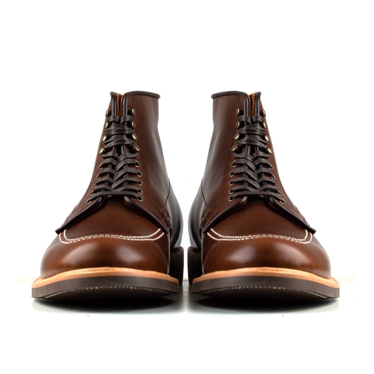 Indiana Moctoe Boot - luosjiet®boots - Brown Full Grain Pull-Up Cowhide