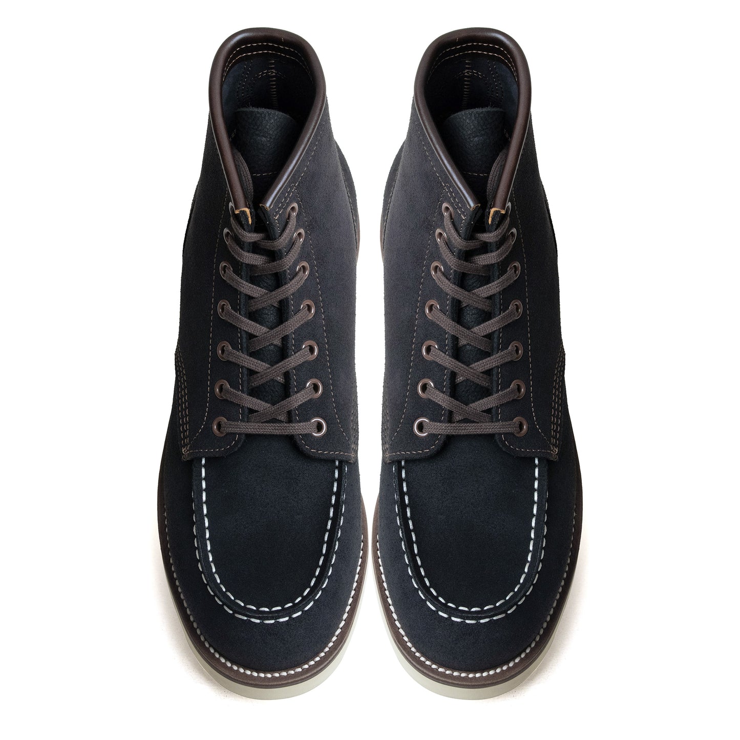 City MocToe Boot -luosjiet®boots - Black Oiled Nubuck Reverse(German)