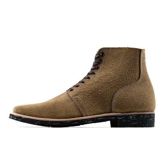 M1942 Boondoker Boot - luosjiet®boots -  Olive Oiled Nubuck Reverse(German)