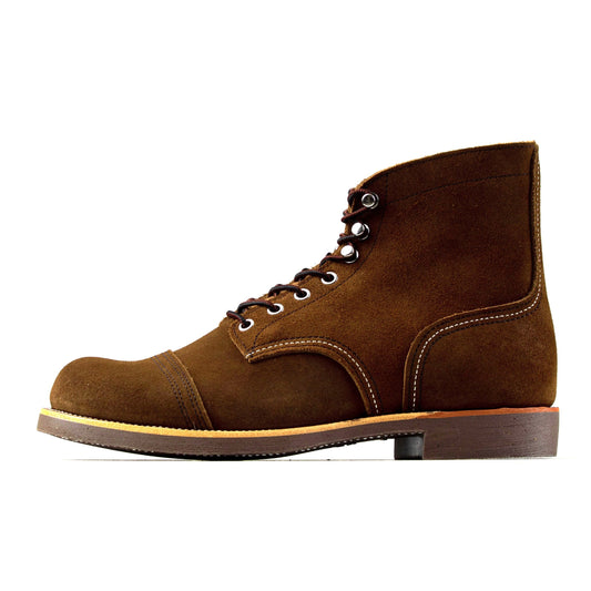 Classic Paratroop Boots - luosjiet®boots -  Dark Brown Oiled Cowhide Reverse