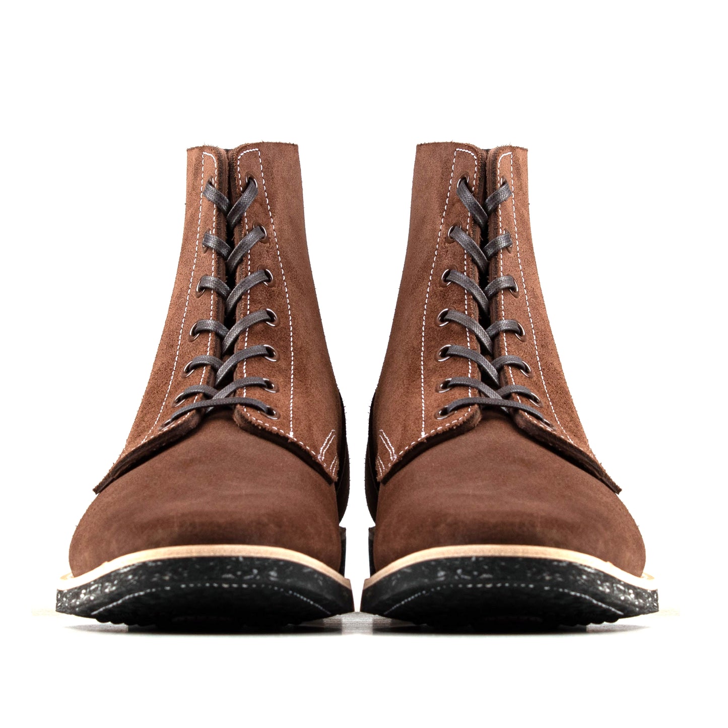M1944 Boondoker Boot - luosjiet®boots -  Brown Oiled Nubuck Reverse(German)
