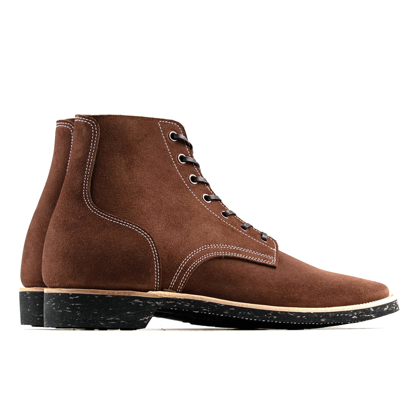 M1944 Boondoker Boot - luosjiet®boots -  Brown Oiled Nubuck Reverse(German)