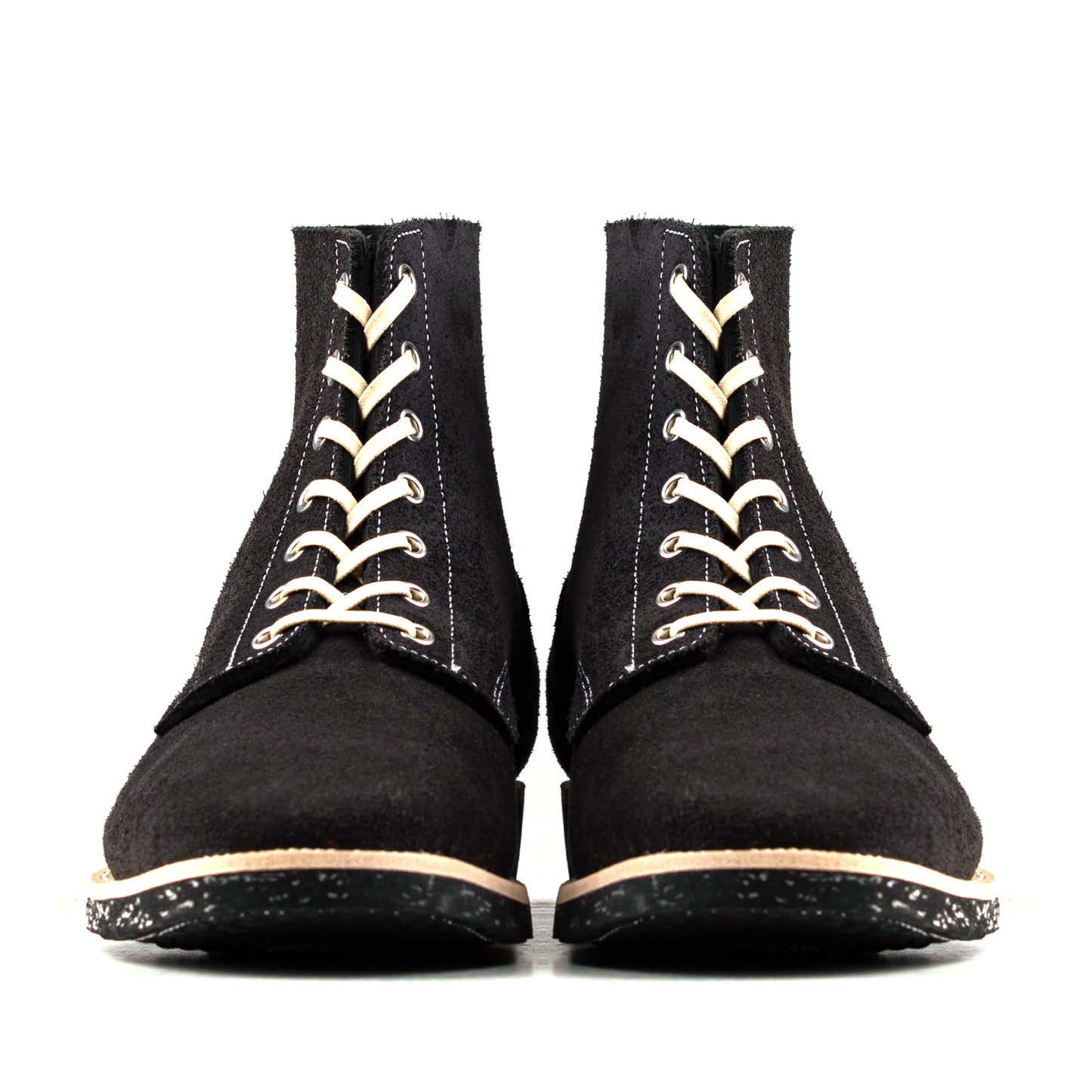 M1944 Boondoker Boot - luosjiet®boots -  Black Oiled Nubuck Reverse(German)