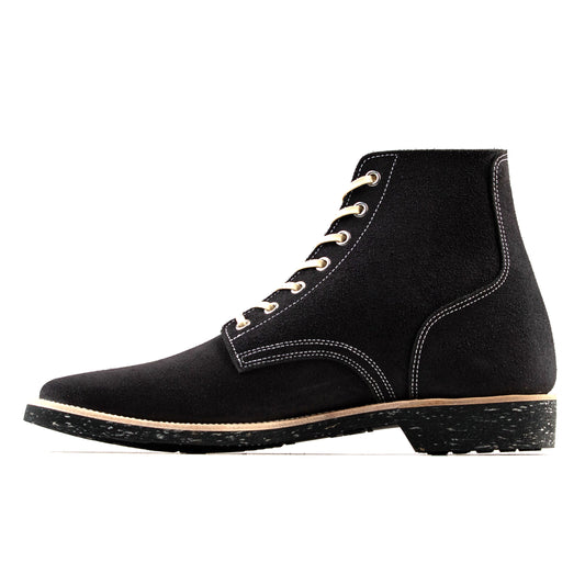 M1944 Boondoker Boot - luosjiet®boots -  Black Oiled Nubuck Reverse(German)