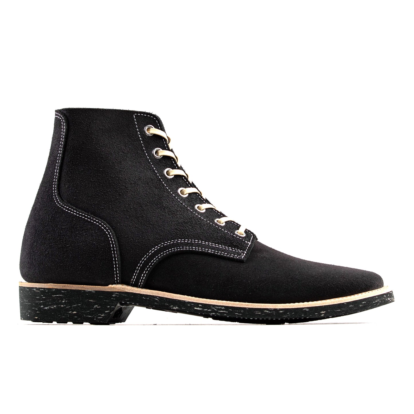 M1944 Boondoker Boot - luosjiet®boots -  Black Oiled Nubuck Reverse(German)