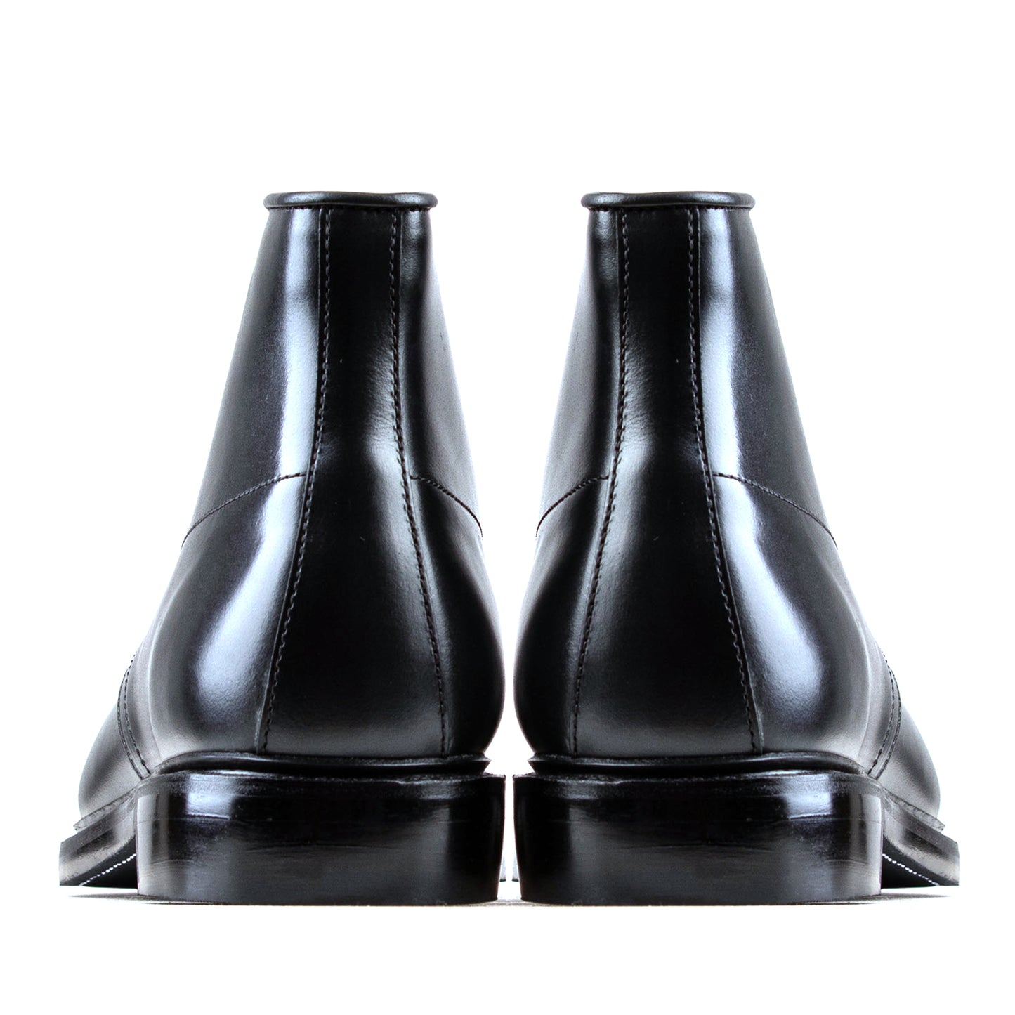 Classic V-Tip Boot -luosjiet®boots -   Black OTA Cowhide