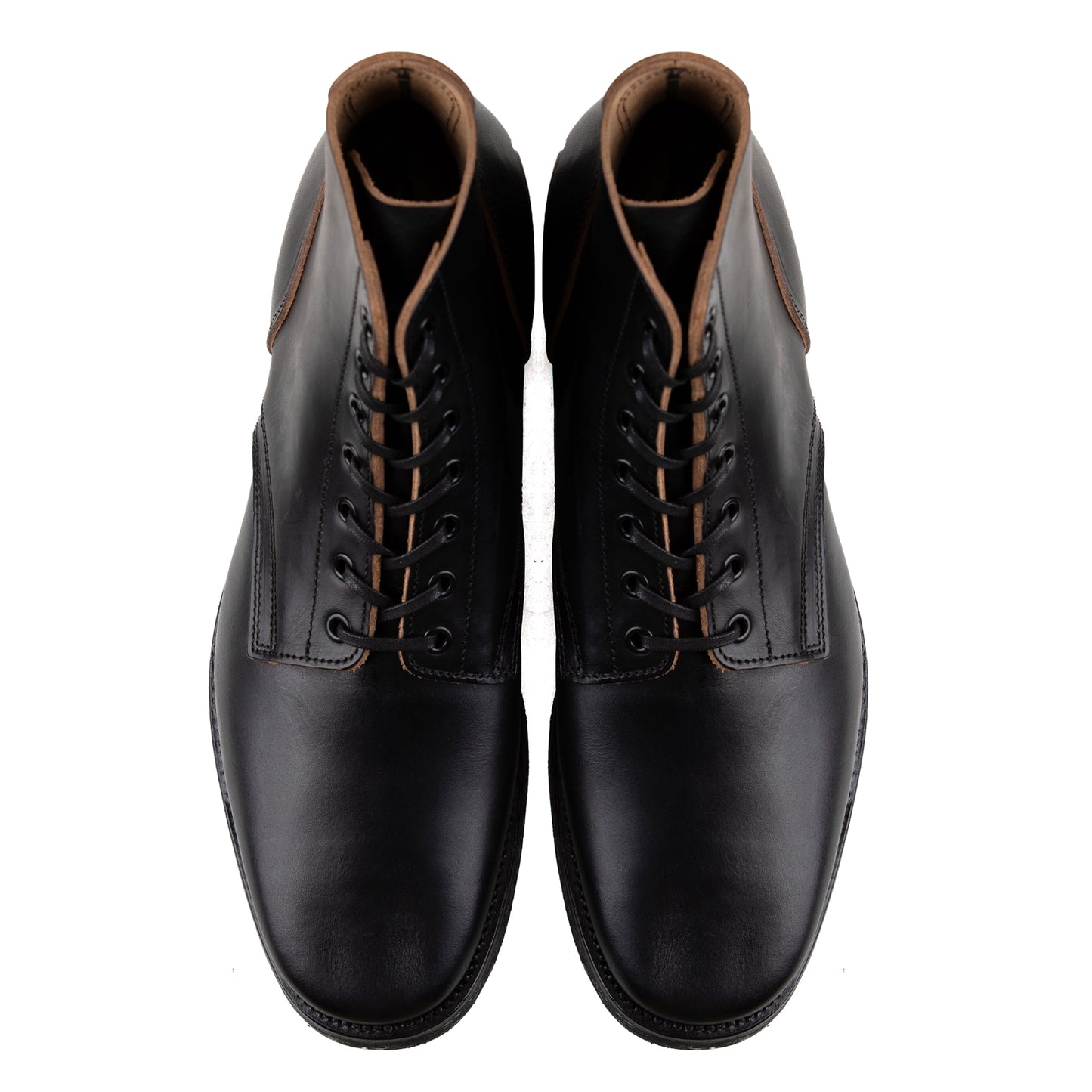 M1944 Boondoker Boot - luosjiet®boots -  Black TeaCore (Hand Dyed) Oiled Nubuck