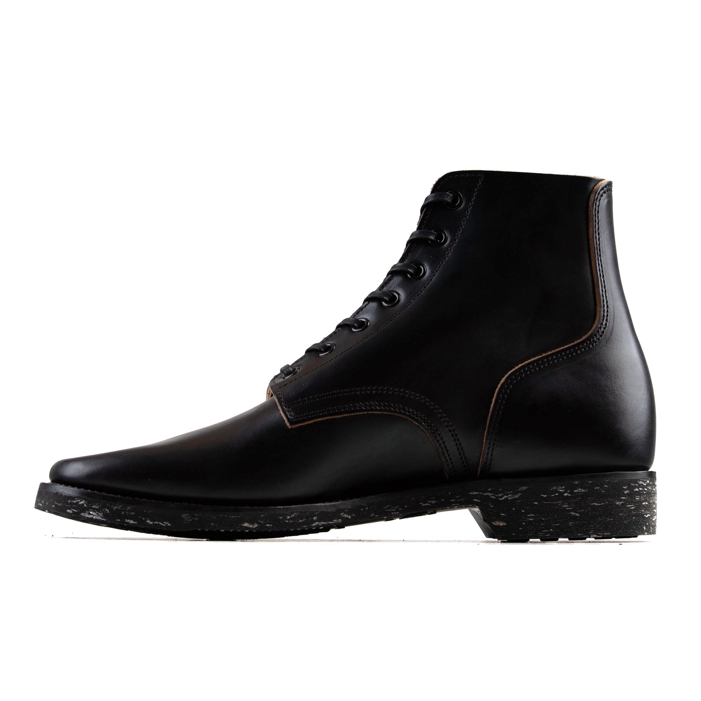 M1944 Boondoker Boot - luosjiet®boots -  Black TeaCore (Hand Dyed) Oiled Nubuck