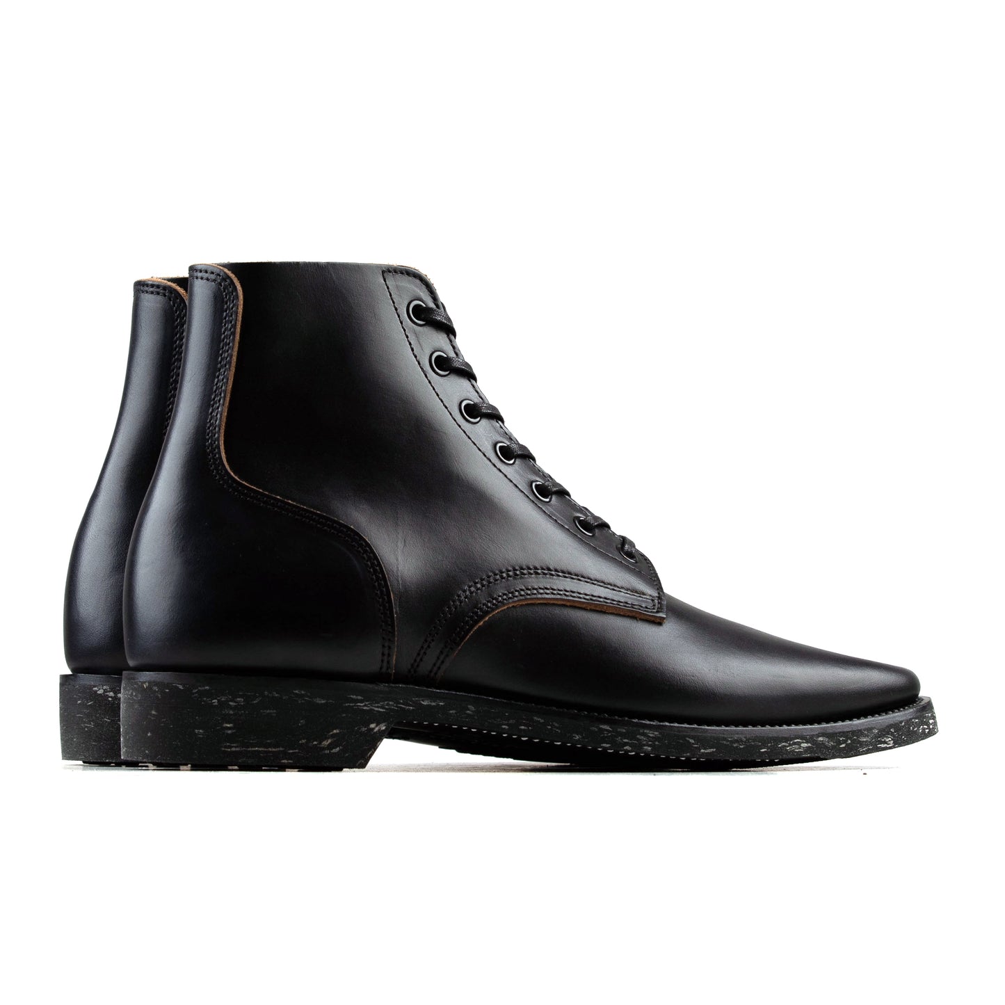 M1944 Boondoker Boot - luosjiet®boots -  Black TeaCore (Hand Dyed) Oiled Nubuck