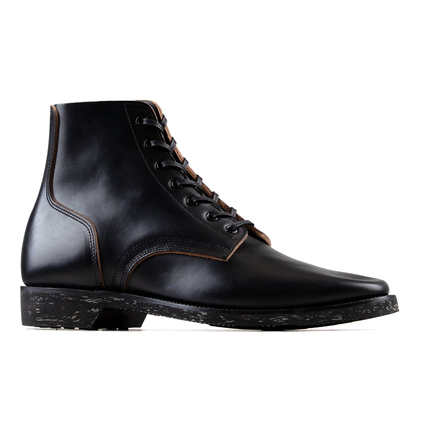 M1944 Boondoker Boot - luosjiet®boots -  Black TeaCore (Hand Dyed) Oiled Nubuck
