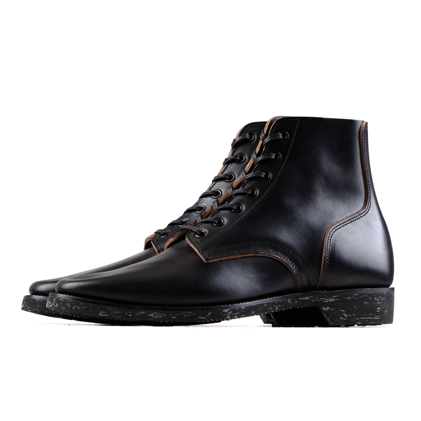 M1944 Boondoker Boot - luosjiet®boots -  Black TeaCore (Hand Dyed) Oiled Nubuck