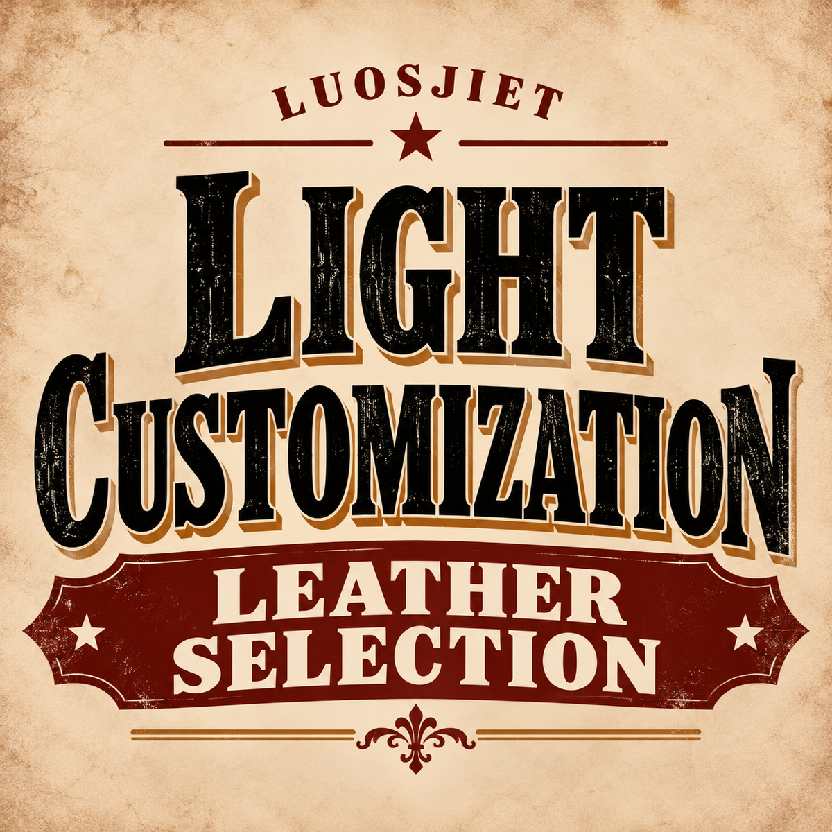 Light Customization – Leather Selection