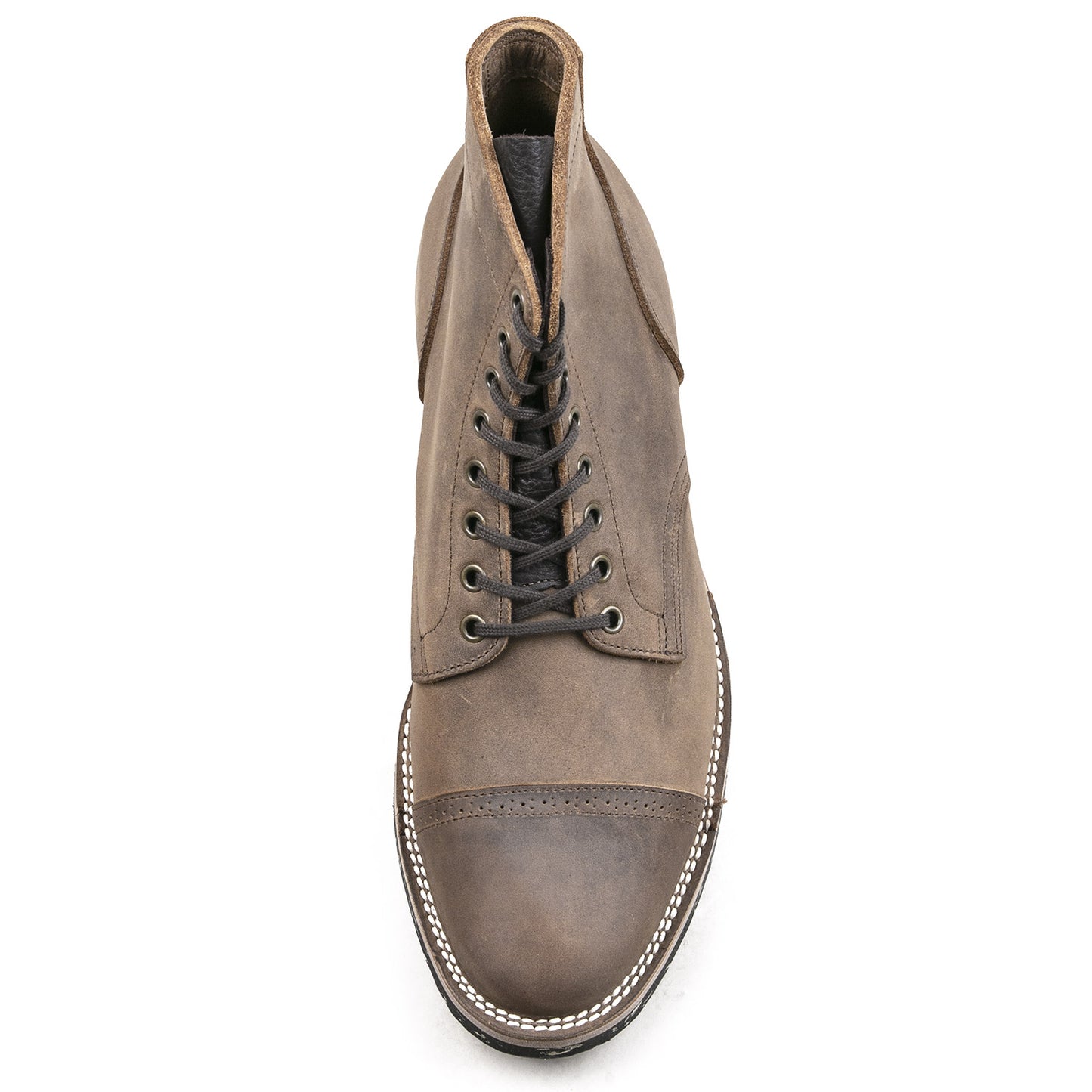 CapToe Service Boot(Brock) - luosjiet®boots - Tan Oiled Nubuck (German)