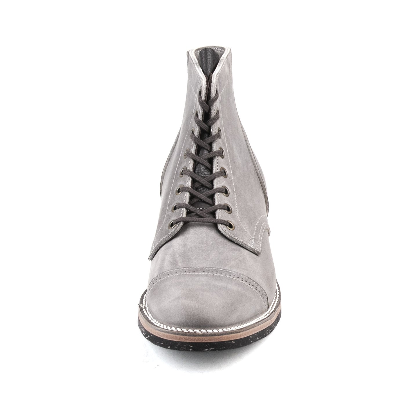CapToe Service Boot(Brock) - luosjiet®boots - Grey Oiled Nubuck (German)
