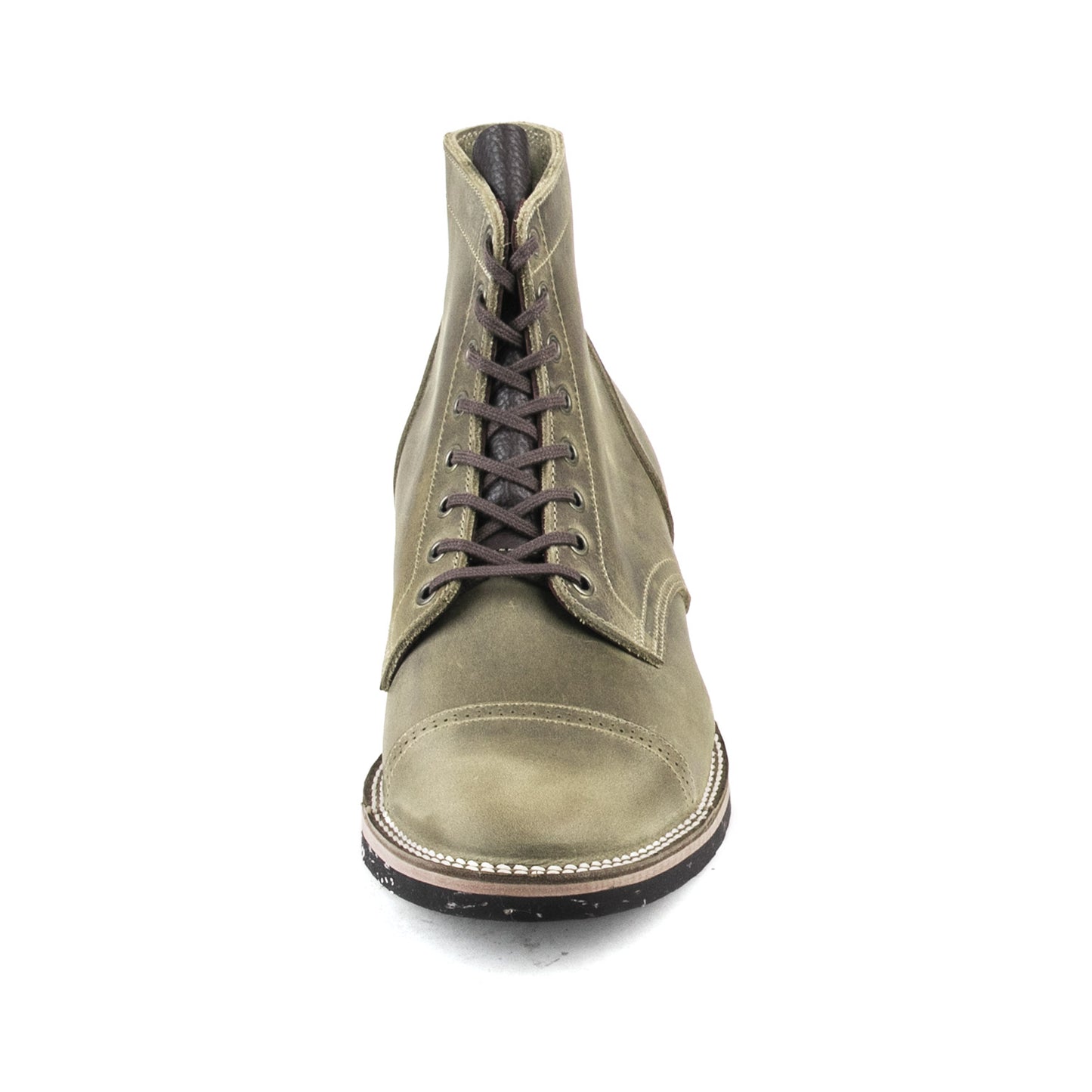 CapToe Service Boot(Brock) - luosjiet®boots - Olive Oiled Nubuck (German)