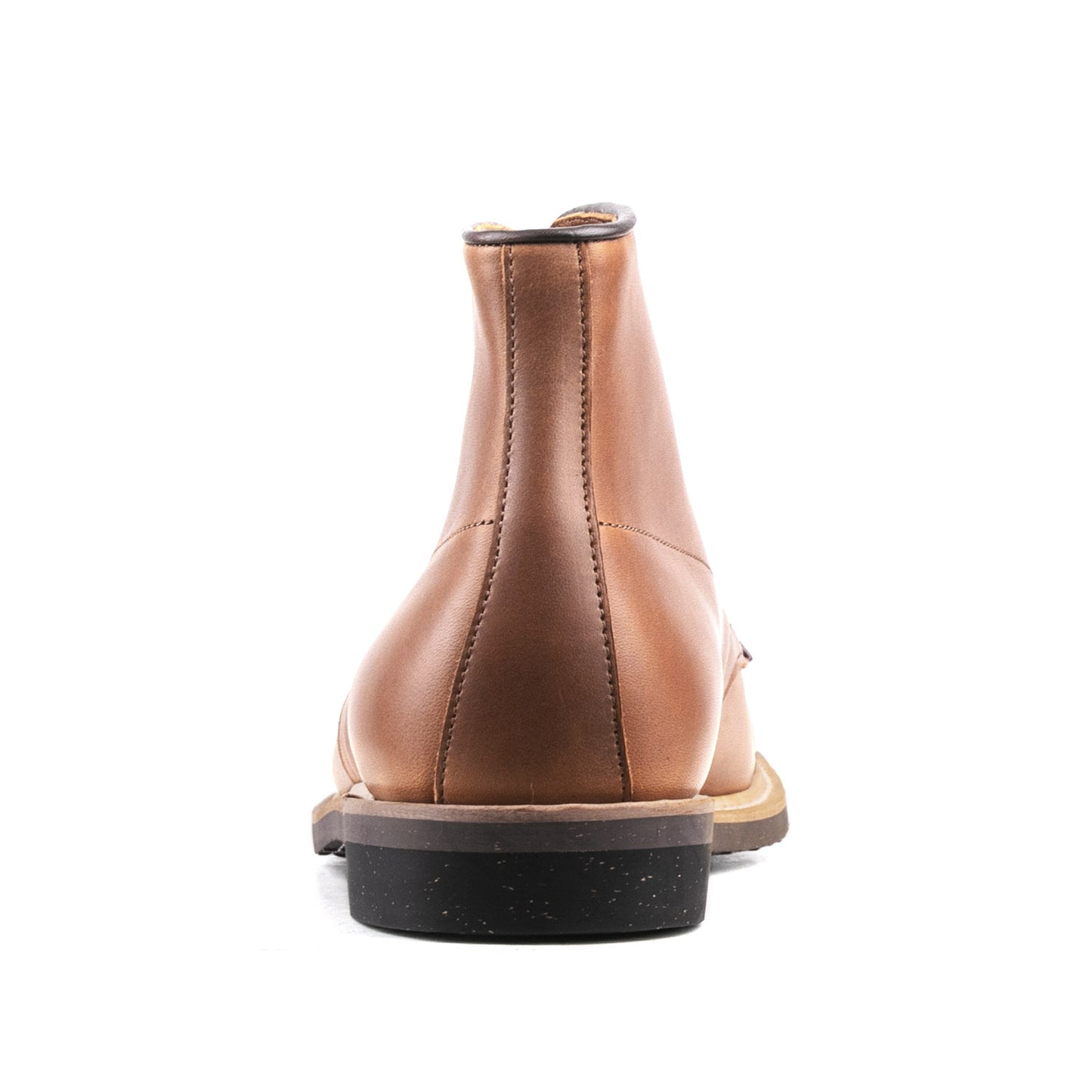 Indiana MocToe Boot - luosjiet®boots - AmberBrown Full Grain Cowhide