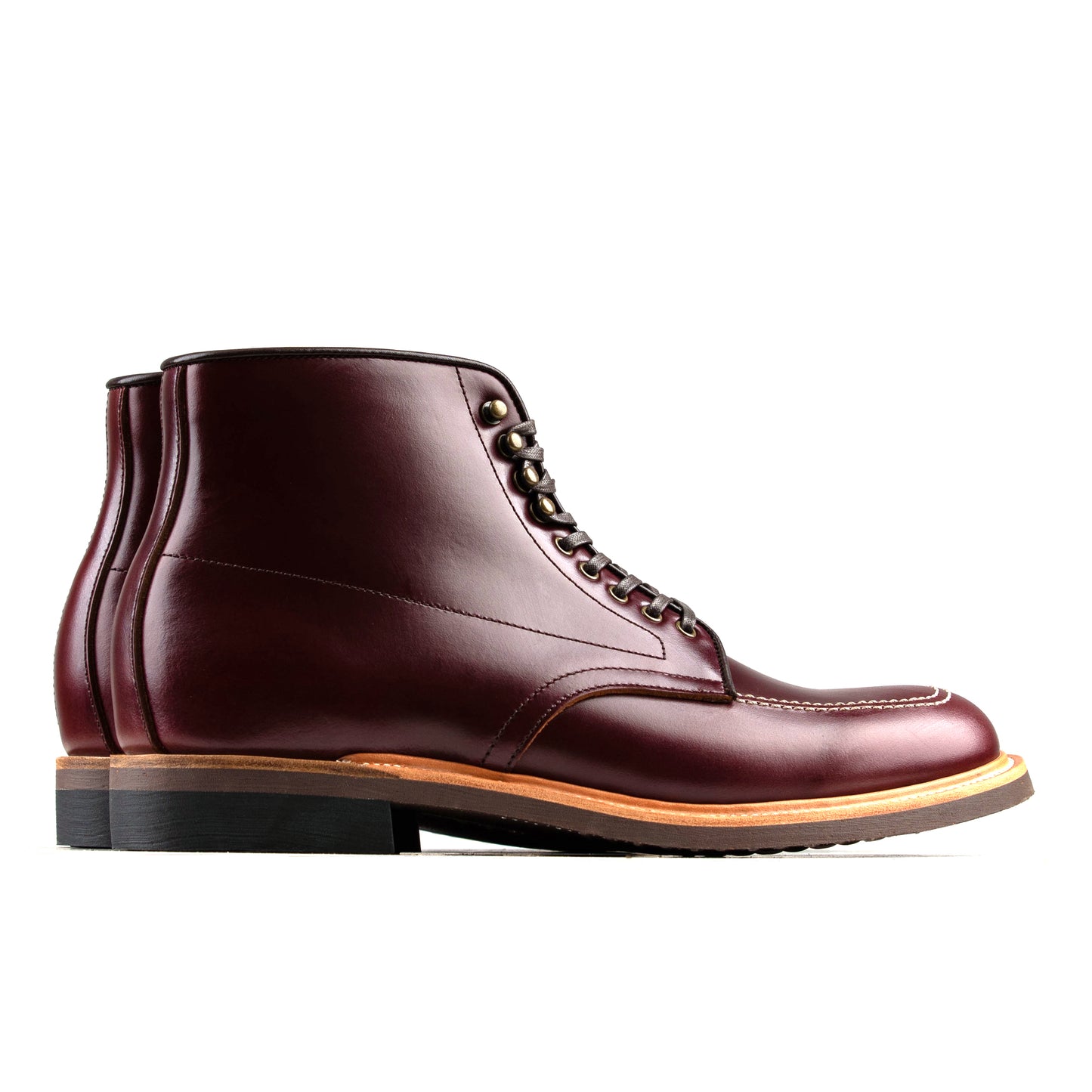 Indiana Jones MocToe Boot -luosjiet®boots -  Wine TeaCore OTA Cowhide